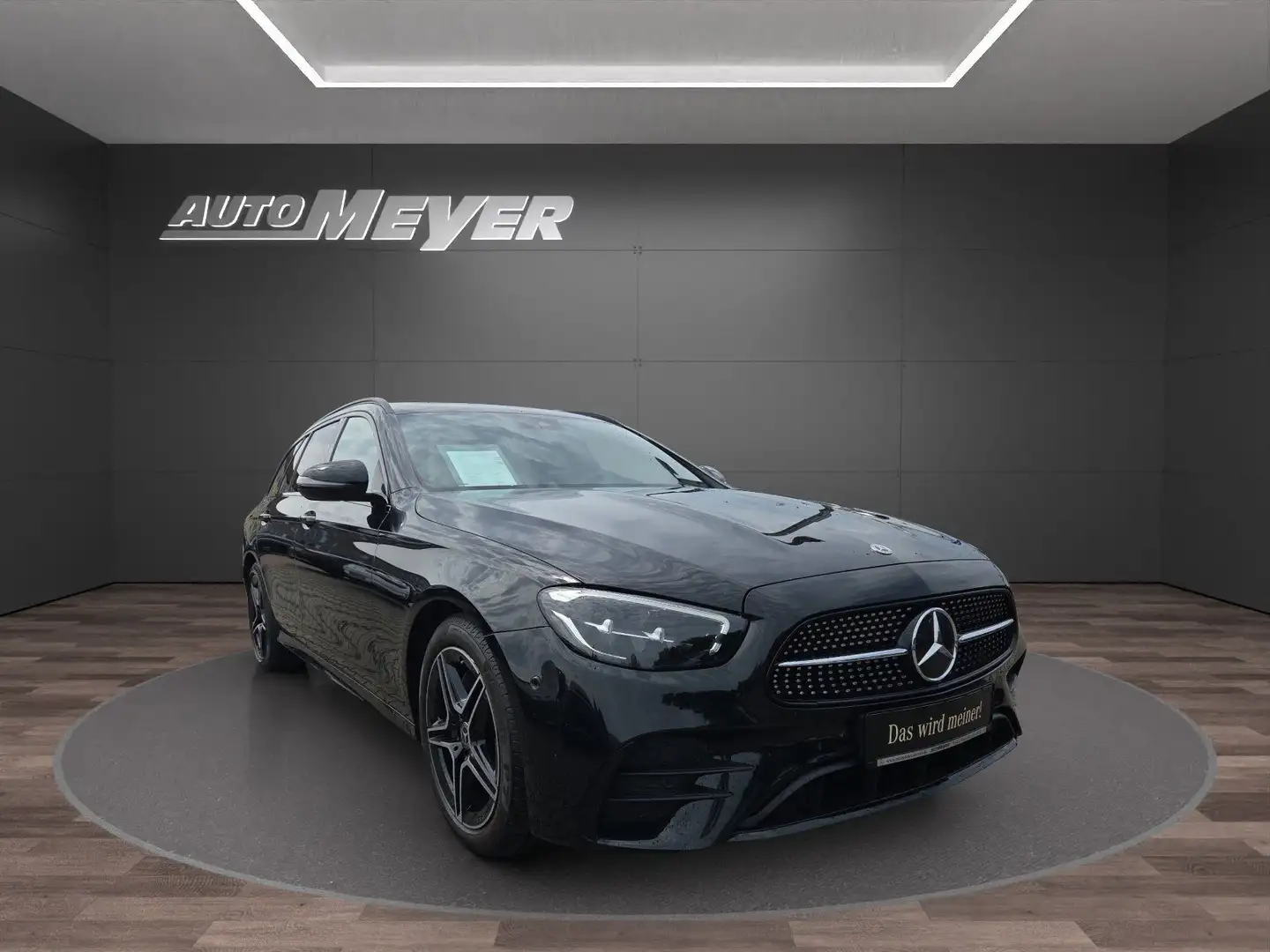 Mercedes-Benz E 300 d T 4M AMG+NIGHT+AHK+SHD+KAMERA+TOTW+LED++ Nero - 2