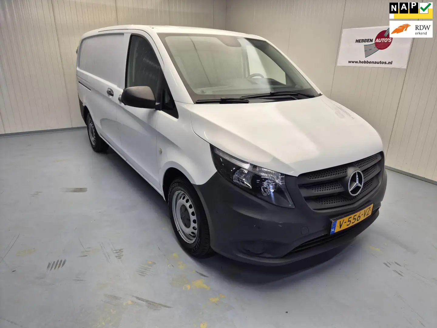 Mercedes-Benz Vito 114 CDI Lang Navi Camera Ecc Cruise Pdc V & A Trek Beyaz - 1
