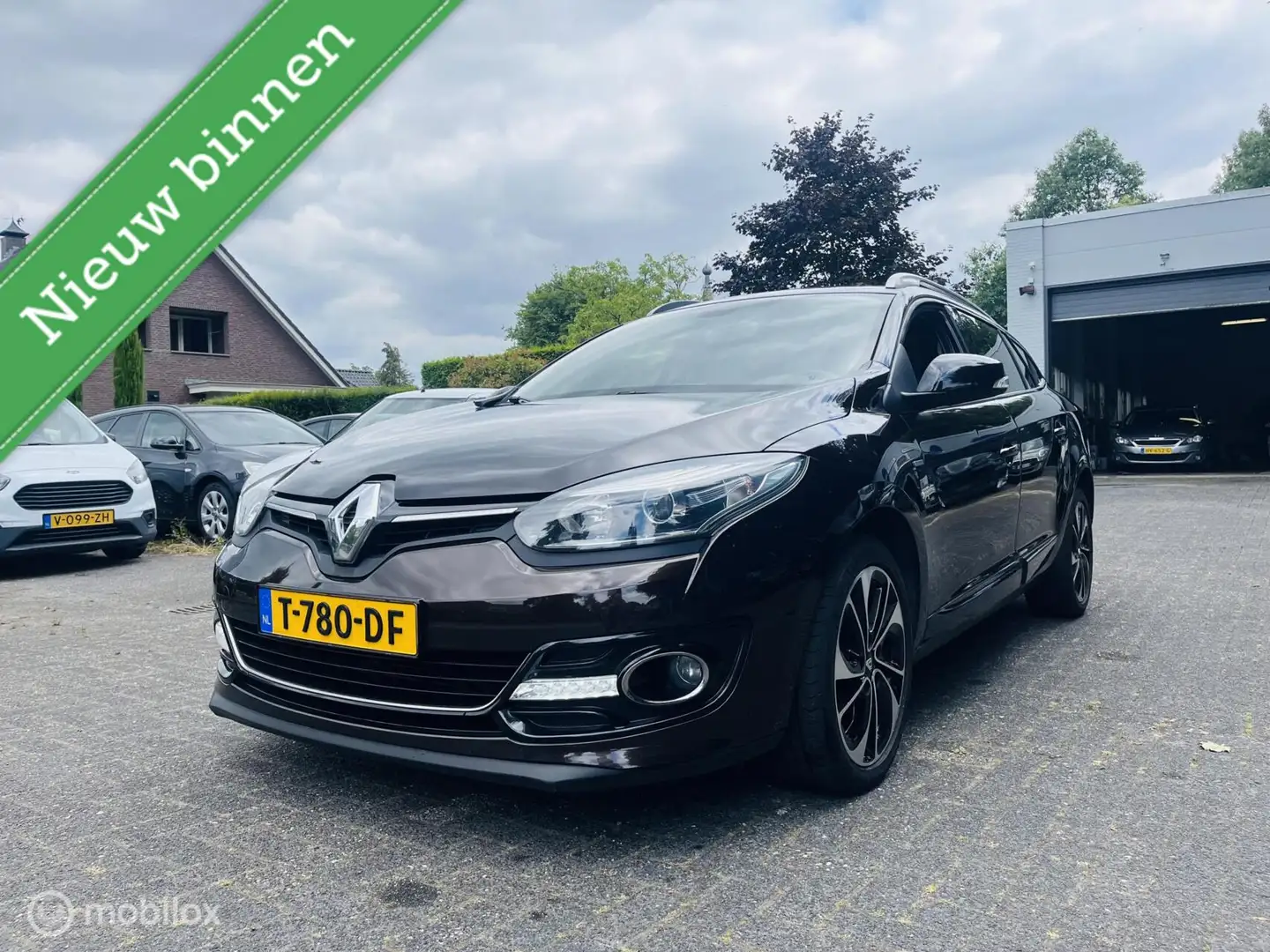 Renault Megane Estate 1.2 TCe Bose Led / LM / PDC / Navi / Kettin Bruin - 1