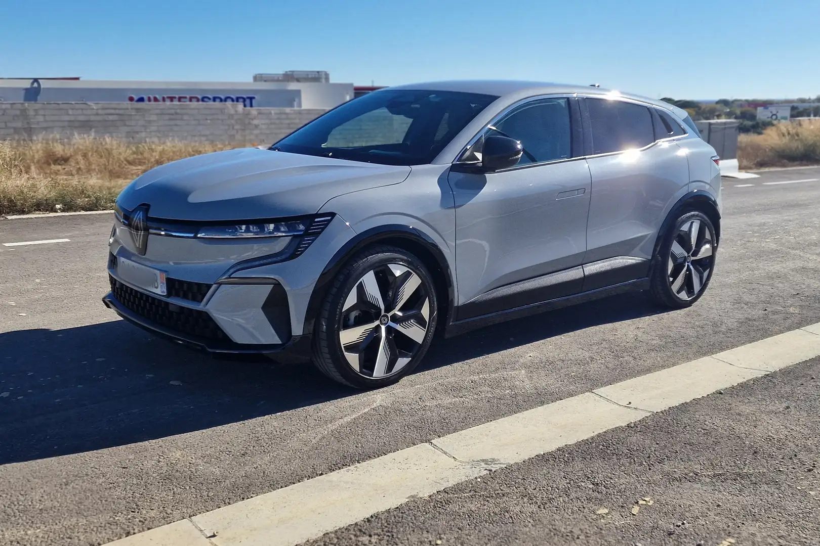 Renault Megane E-Tech Ev60 220cv optimum charge Gris - 2