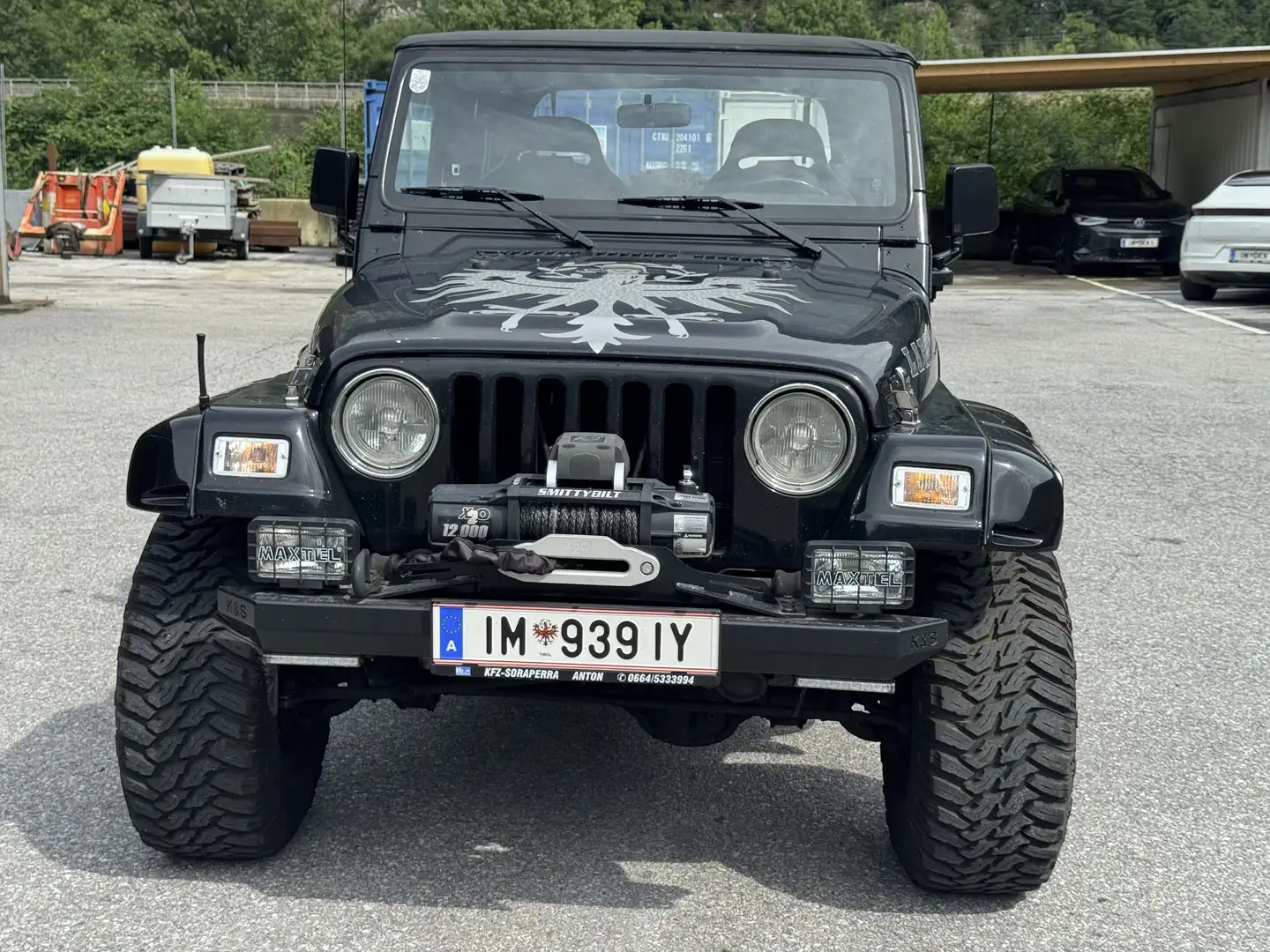Jeep Wrangler Wrangler 4,0 Sport Plus Schwarz - 2