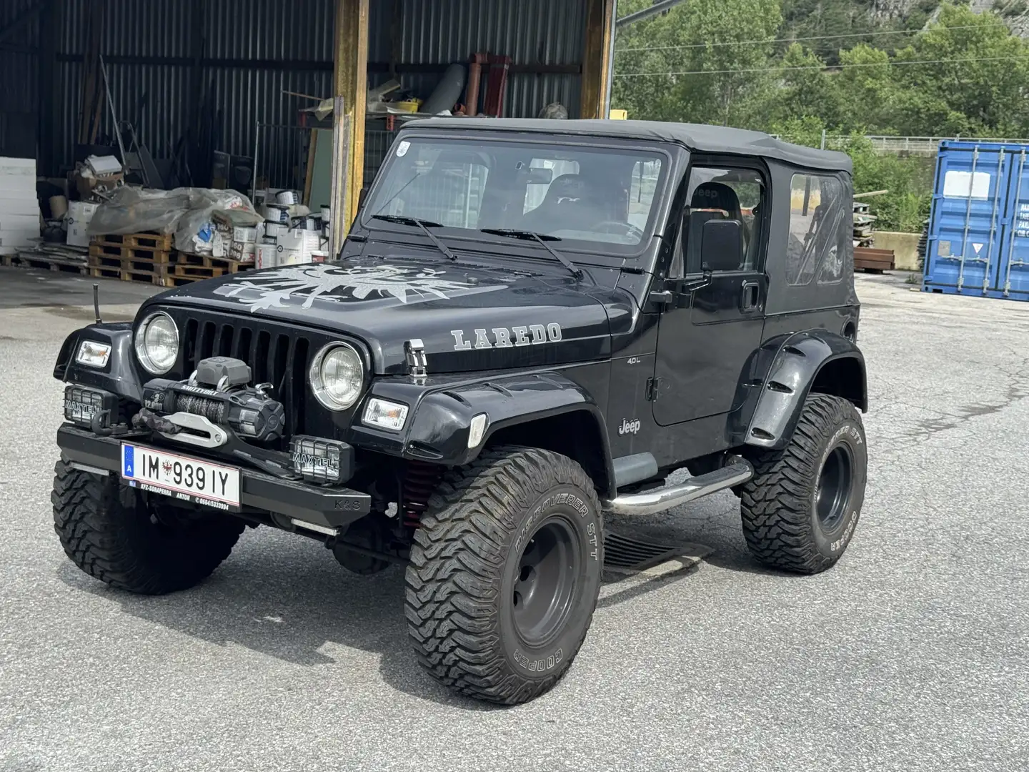 Jeep Wrangler Wrangler 4,0 Sport Plus Schwarz - 1