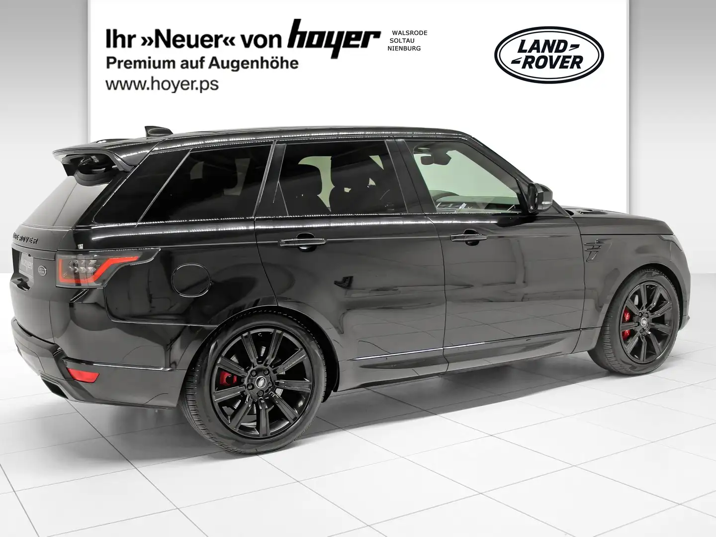 Land Rover Range Rover Sport D350 HSE Dynamic AHK Pano Schwarz - 2