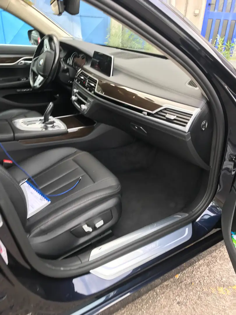 BMW 730 Serie 7 G/11-12 2015 730d auto Blu/Azzurro - 2