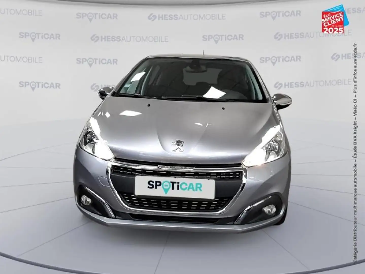 Peugeot 208 1.5 BLUEHDI 100CH E6.C SIGNATURE BVM5 86G 5P Gris - 2