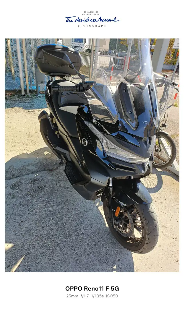 Voge SR4 Max 350 Bauletto+ parabrezza grande e small Negru - 1