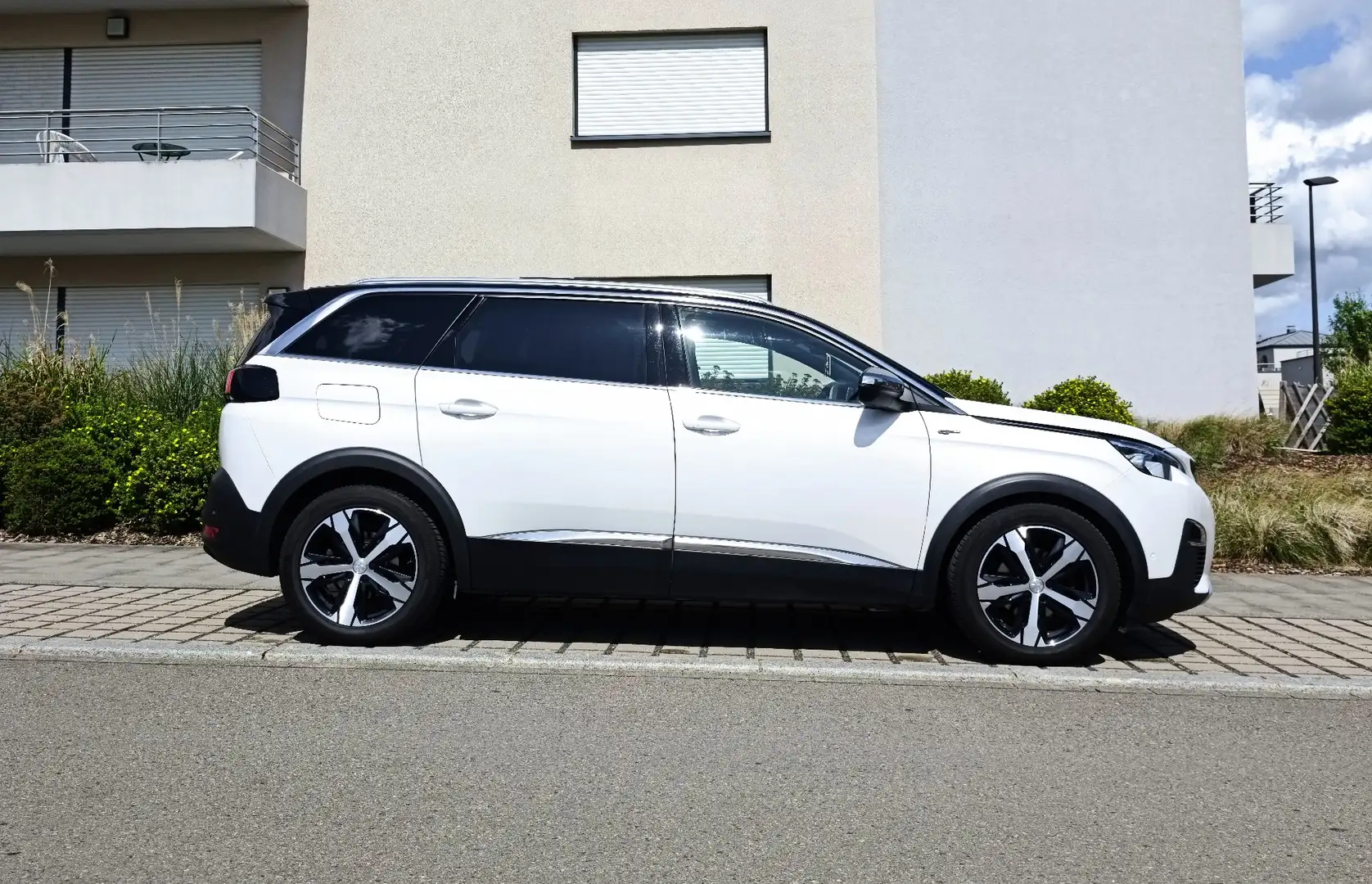 Peugeot 5008 2.0 BlueHDi 180ch S&S EAT6 GT Blanc - 2