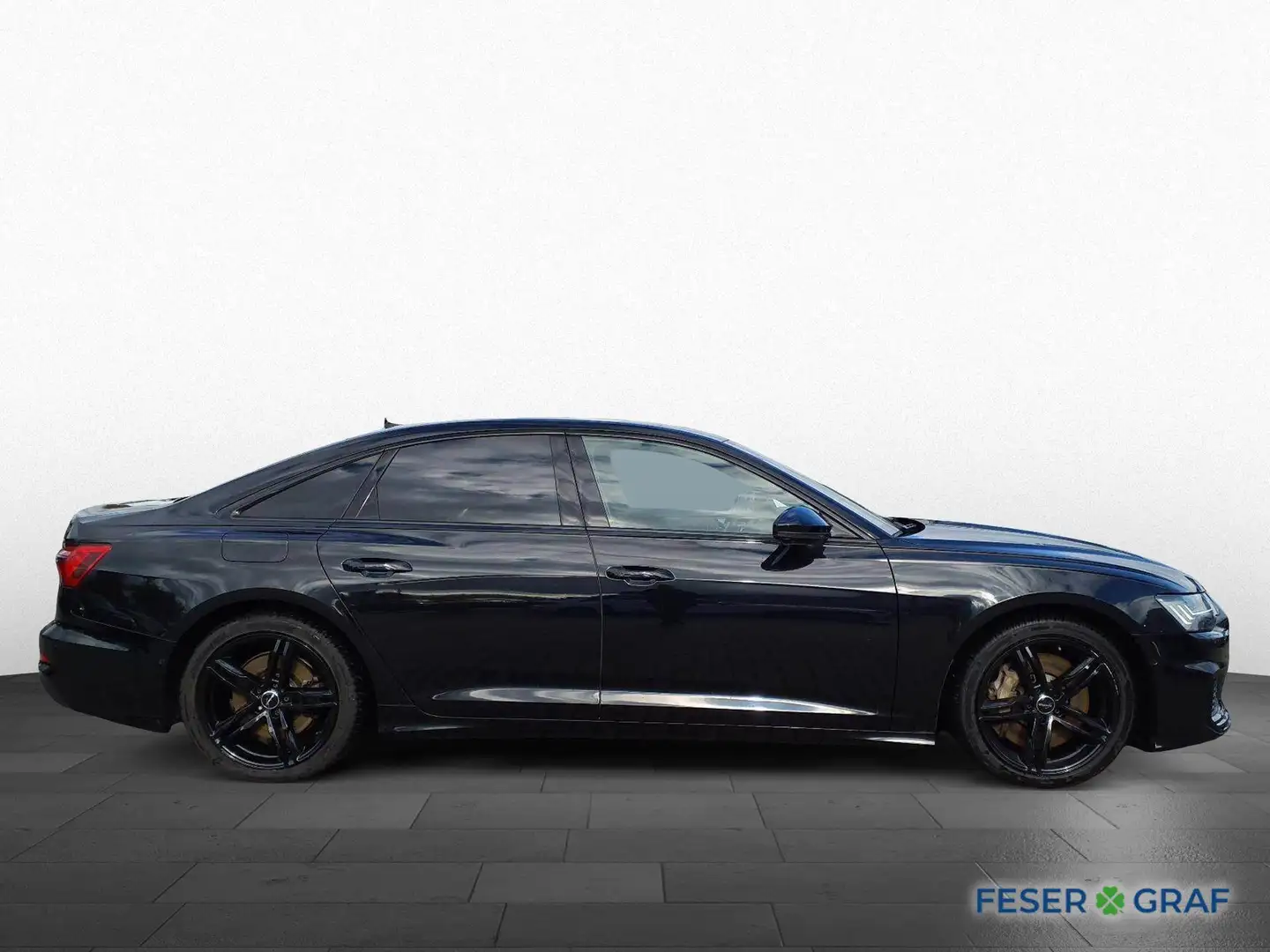 Audi A6 55 TFSI 2x S line /HD-Matrix/Leder/adAIR/HuD/B&O/ Schwarz - 2