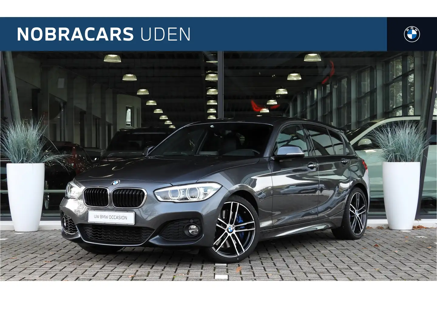 BMW 118 1 Serie 118i High Executive M Sport Automaat / Spo Grigio - 1