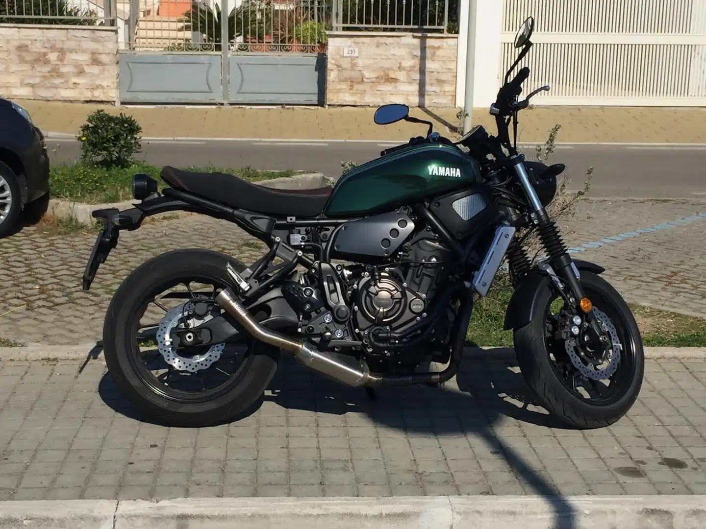 Yamaha XSR 700 Zielony - 1