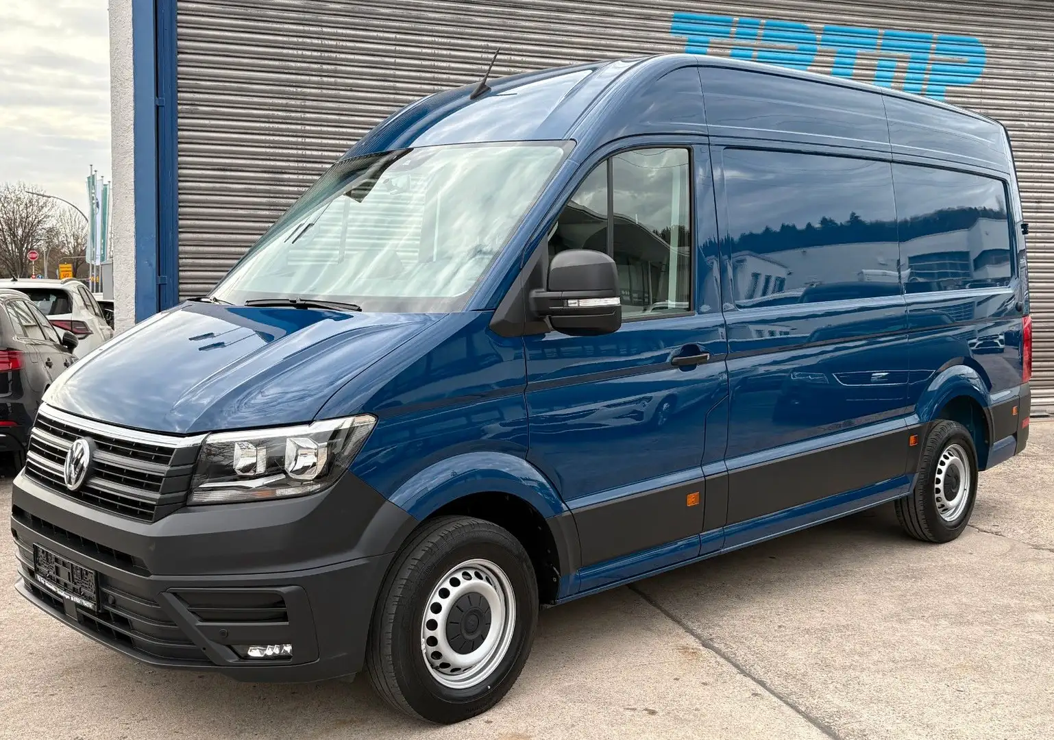 Volkswagen Crafter Kasten 35 mittel Hochdach *NAVI*KAM*AHK* Azul - 1