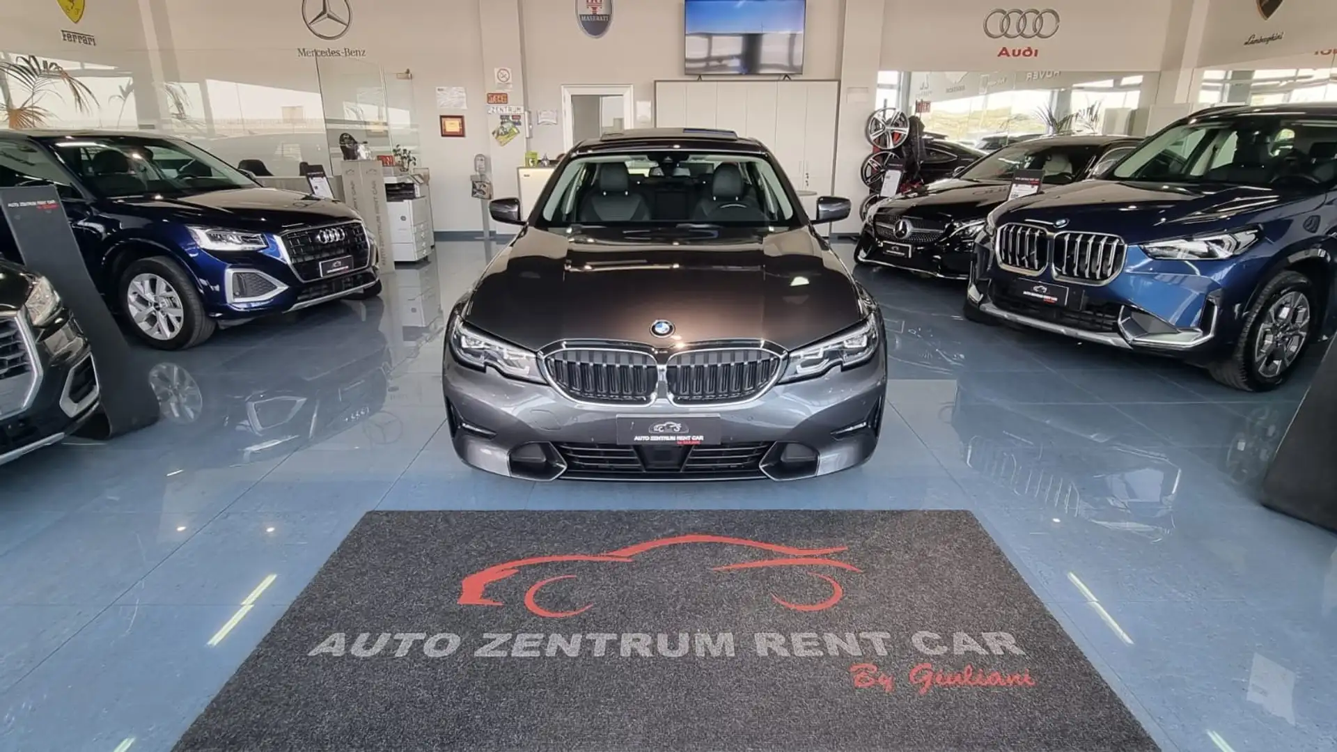 BMW 320 320d mhev 48V Luxury auto Grigio - 1