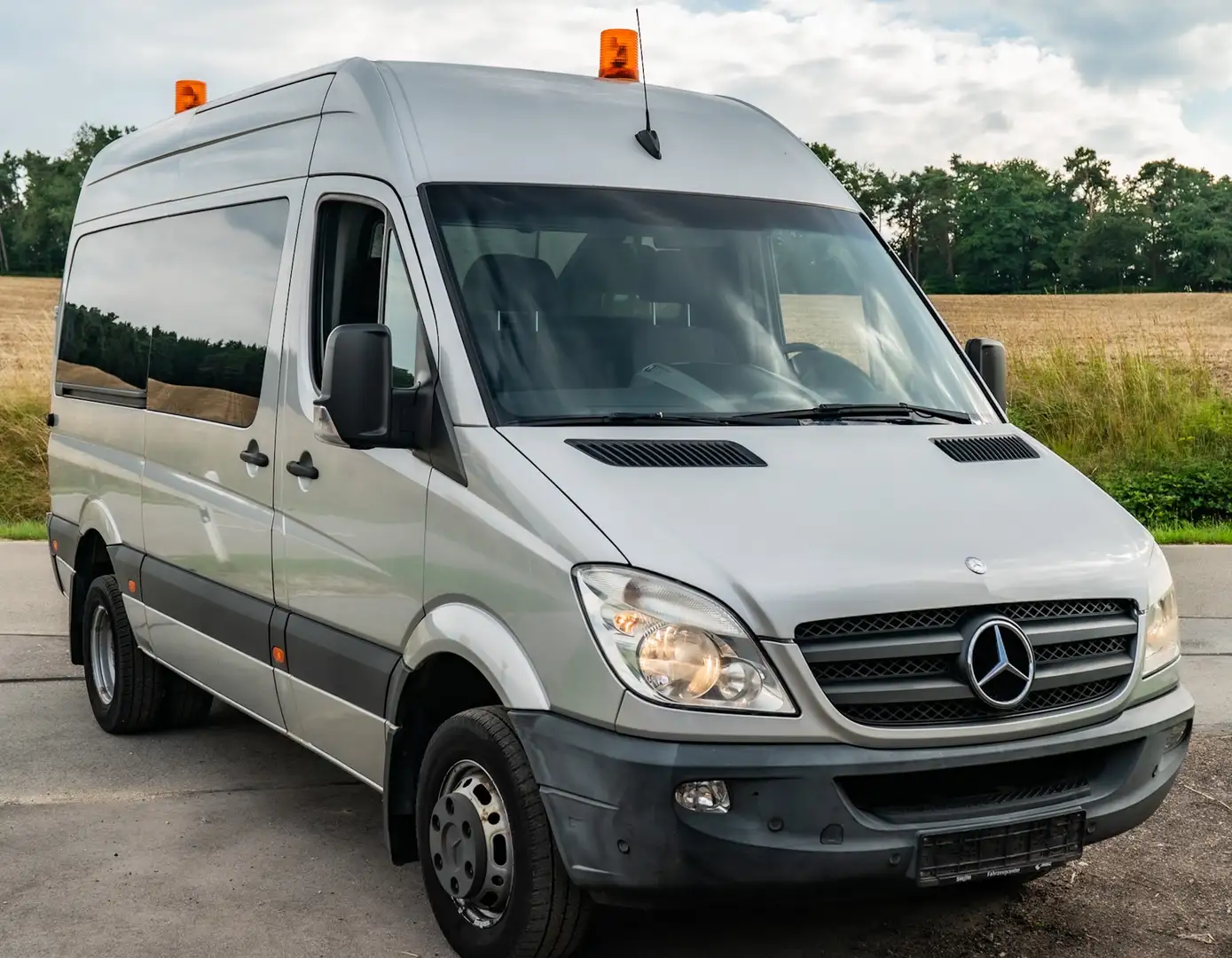 Mercedes-Benz Sprinter 516 CDI Automatik StHz SHZ AHK 5000kg Zilver - 1