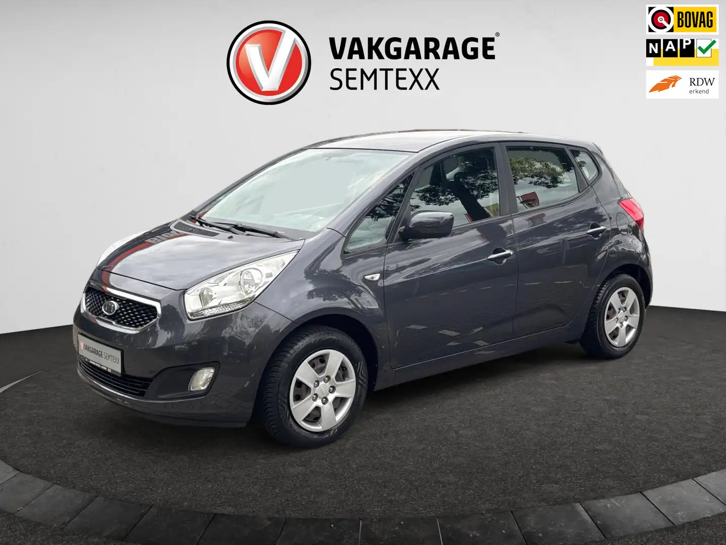 Kia Venga 1.4 CVVT Plus Pack | Airco | Cruise | Camera | Tre Gris - 1