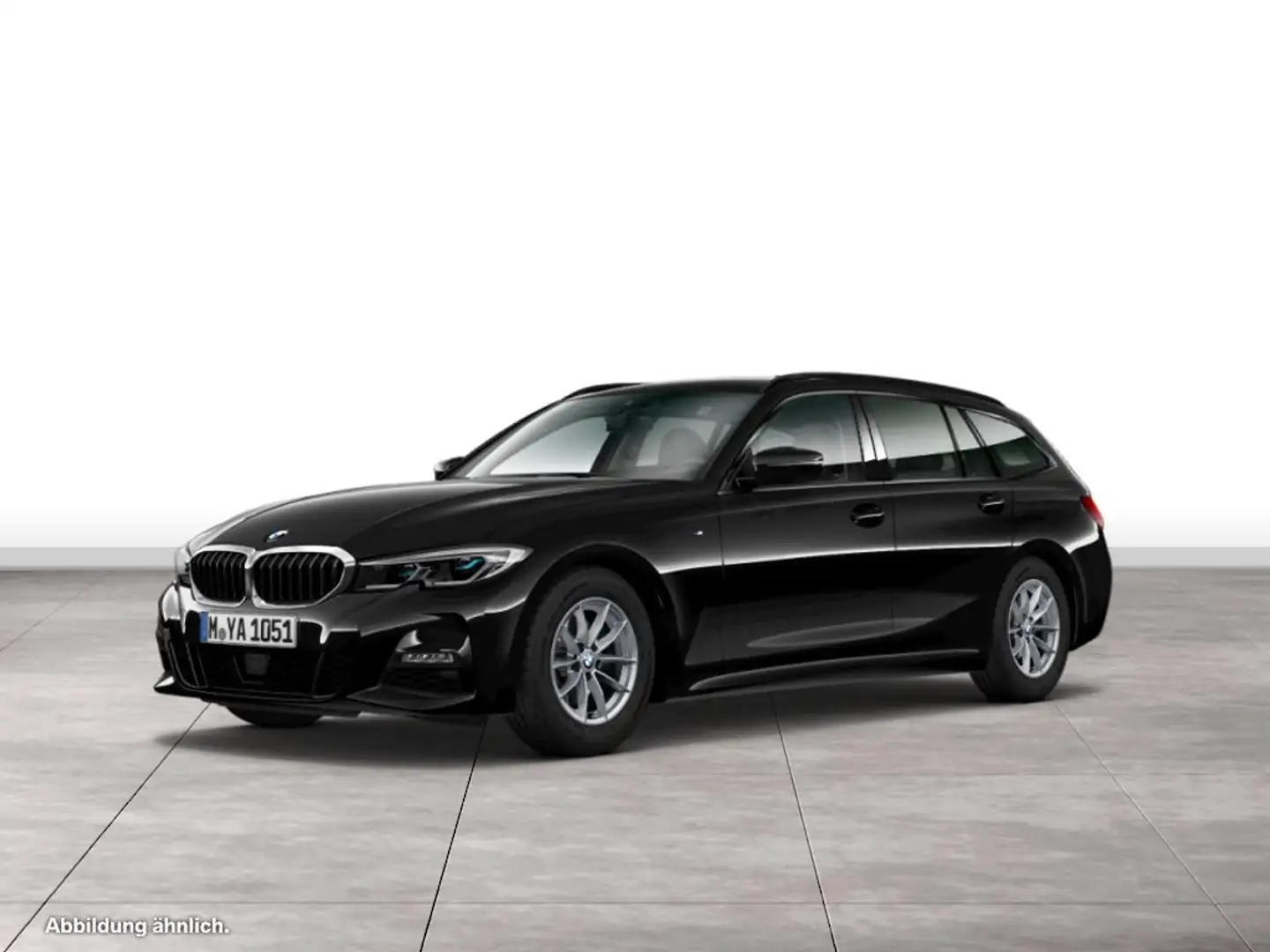 BMW 318 d Touring M Sport Paket Schwarz - 1