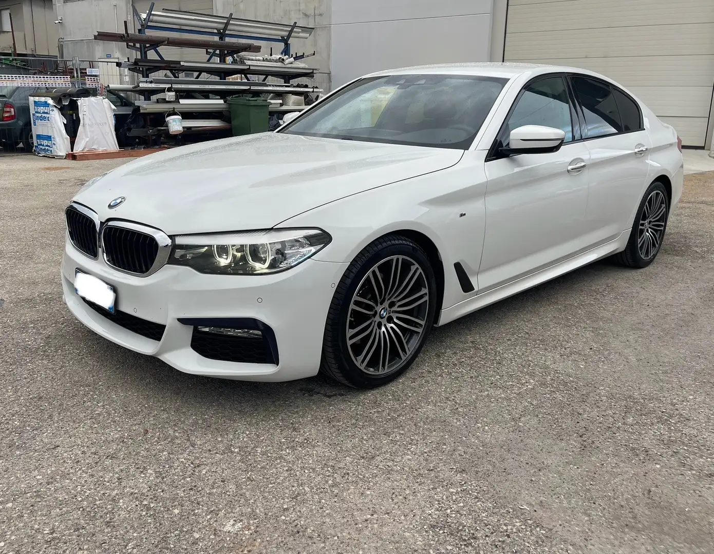 BMW 520 520d xdrive Msport auto Blanc - 1
