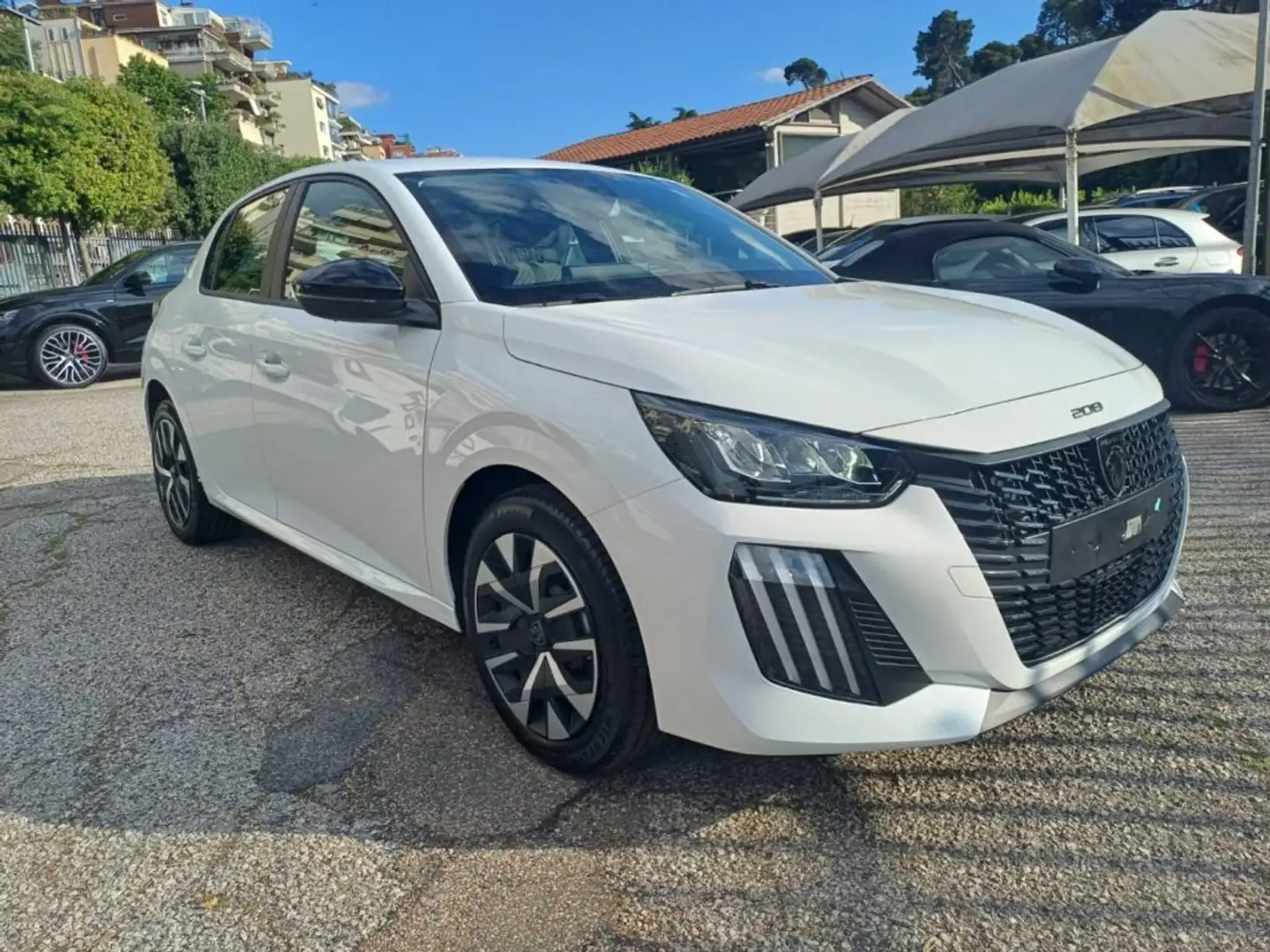Peugeot 208 1200 PURETECH STYLE 75CV CARPLAY PDC ITALIA Wit - 1