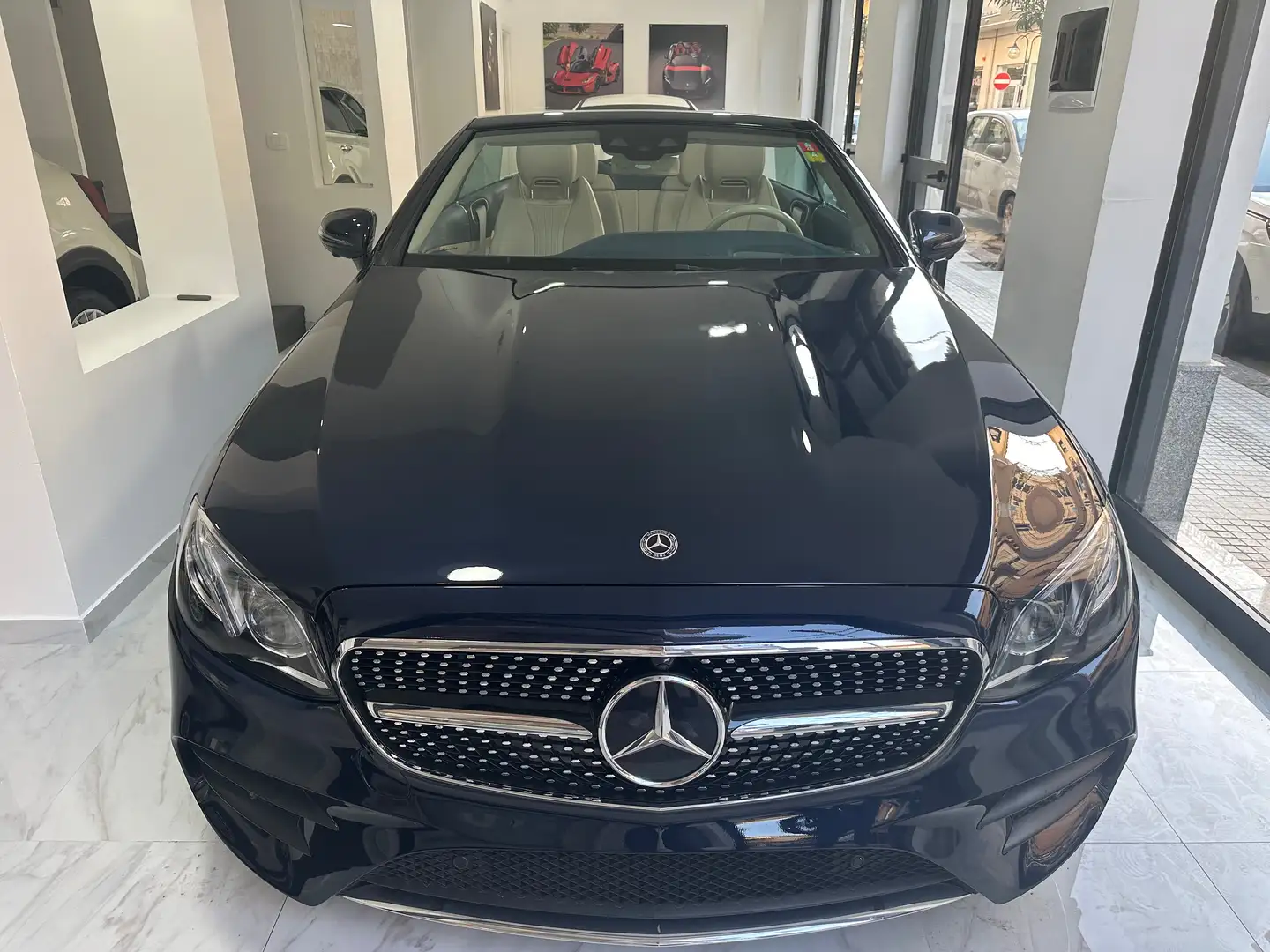 Mercedes-Benz E 220 E Cabrio 220 d Premium Plus auto STRA FULL OPT Blu/Azzurro - 2