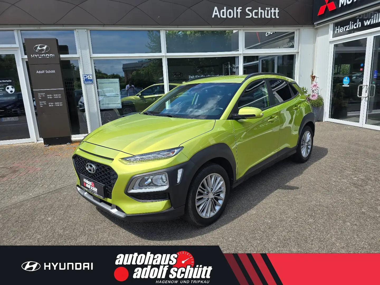 Hyundai KONA 1.0 T-GDi M/T Sonderedition ADVANTAGE Geel - 1