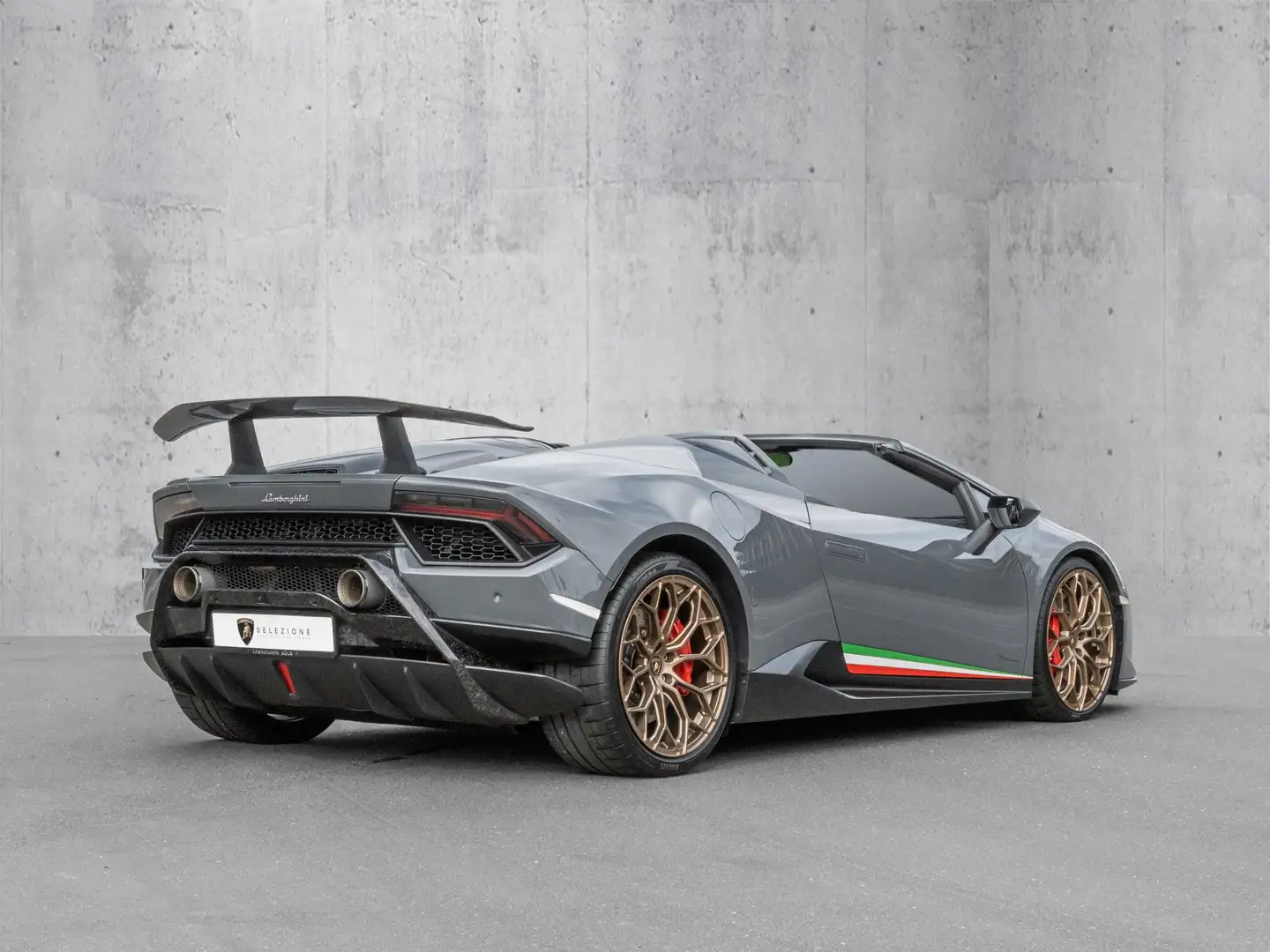 Lamborghini Huracán Huracan Performante Spyder Grigio Telesto Gris - 2