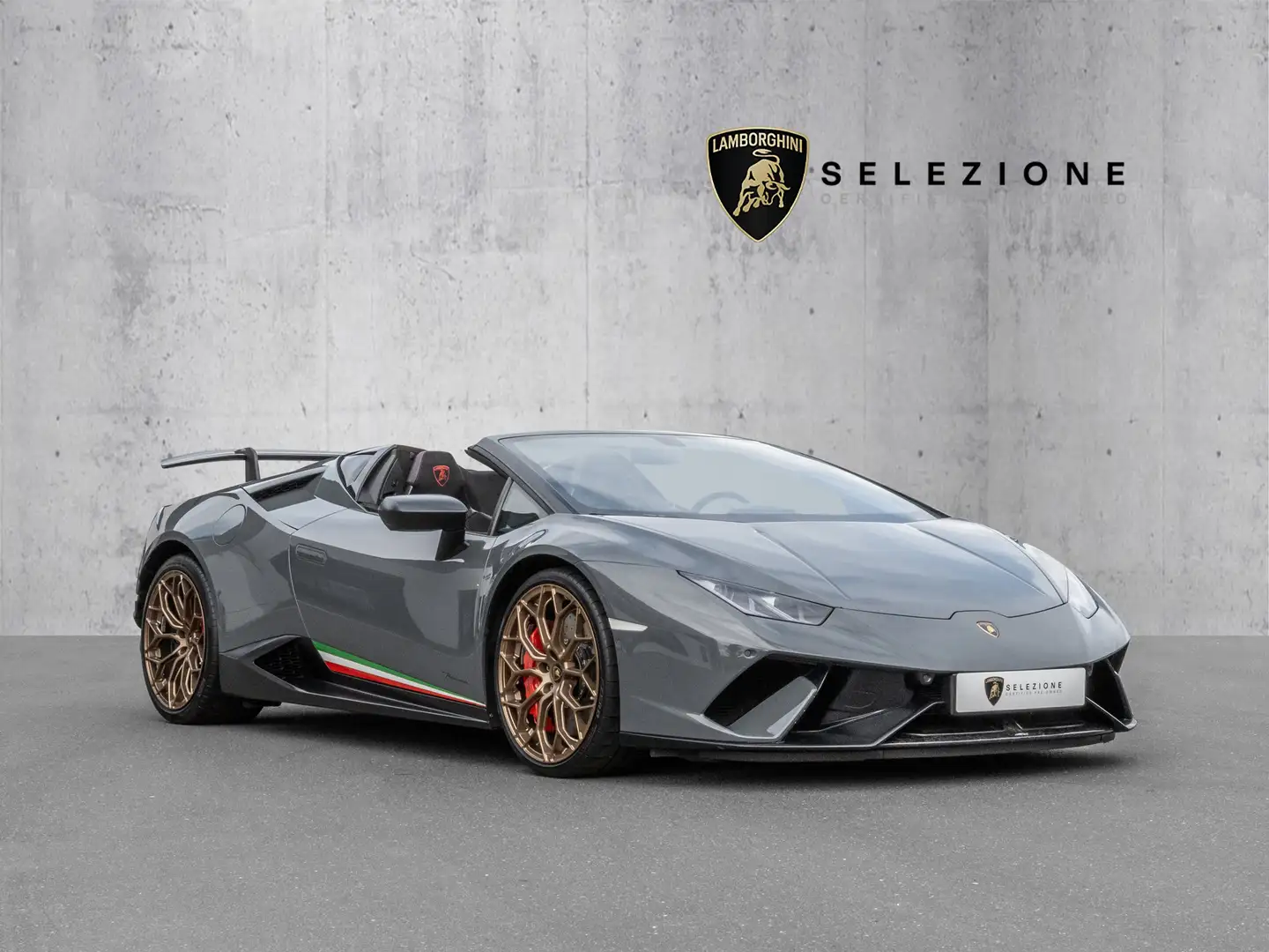 Lamborghini Huracán Huracan Performante Spyder Grigio Telesto Gris - 1