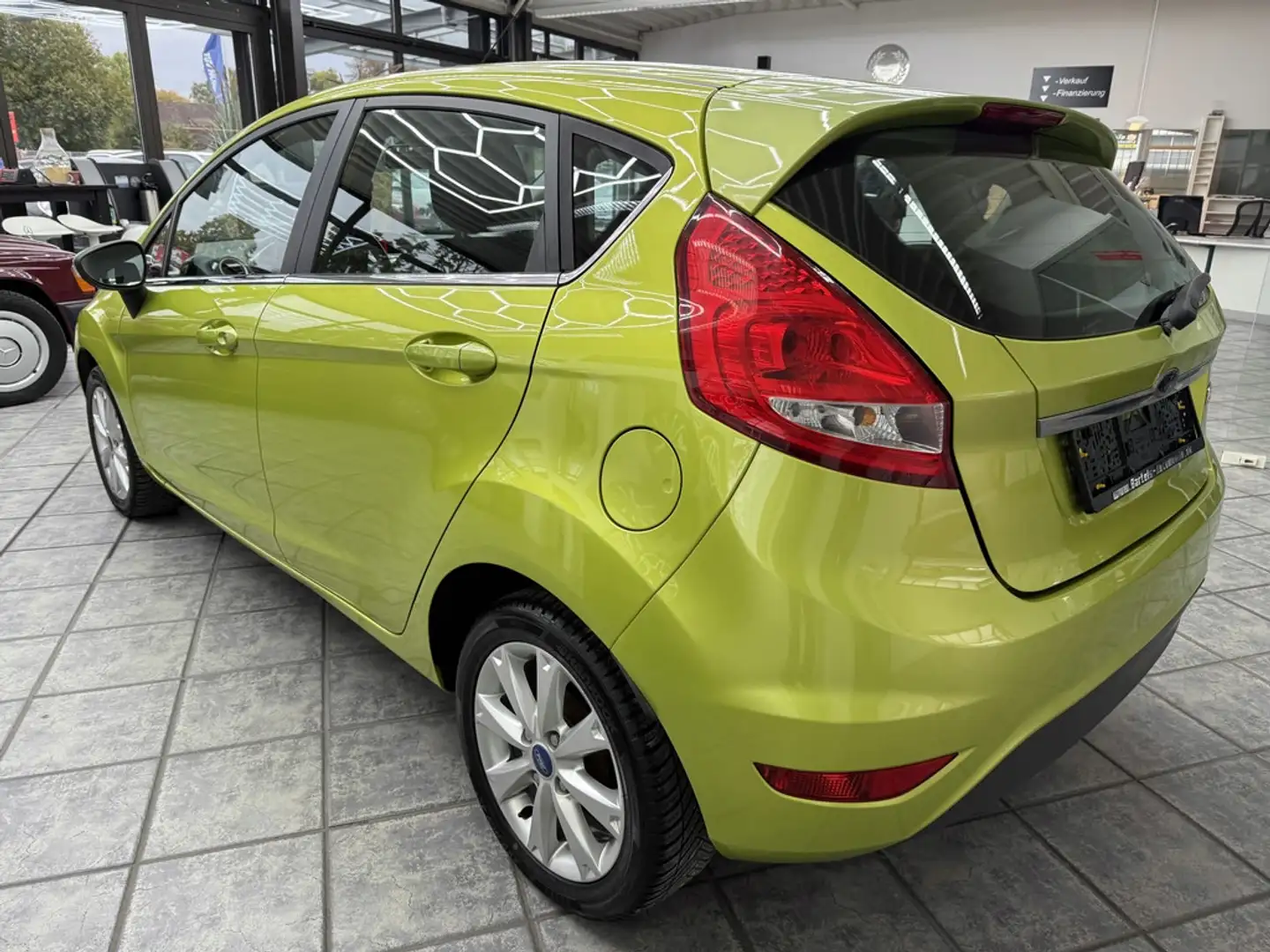 Ford Fiesta 1.25 Titanium, 2.Hand, Klima, HU 2 2026! Grün - 2