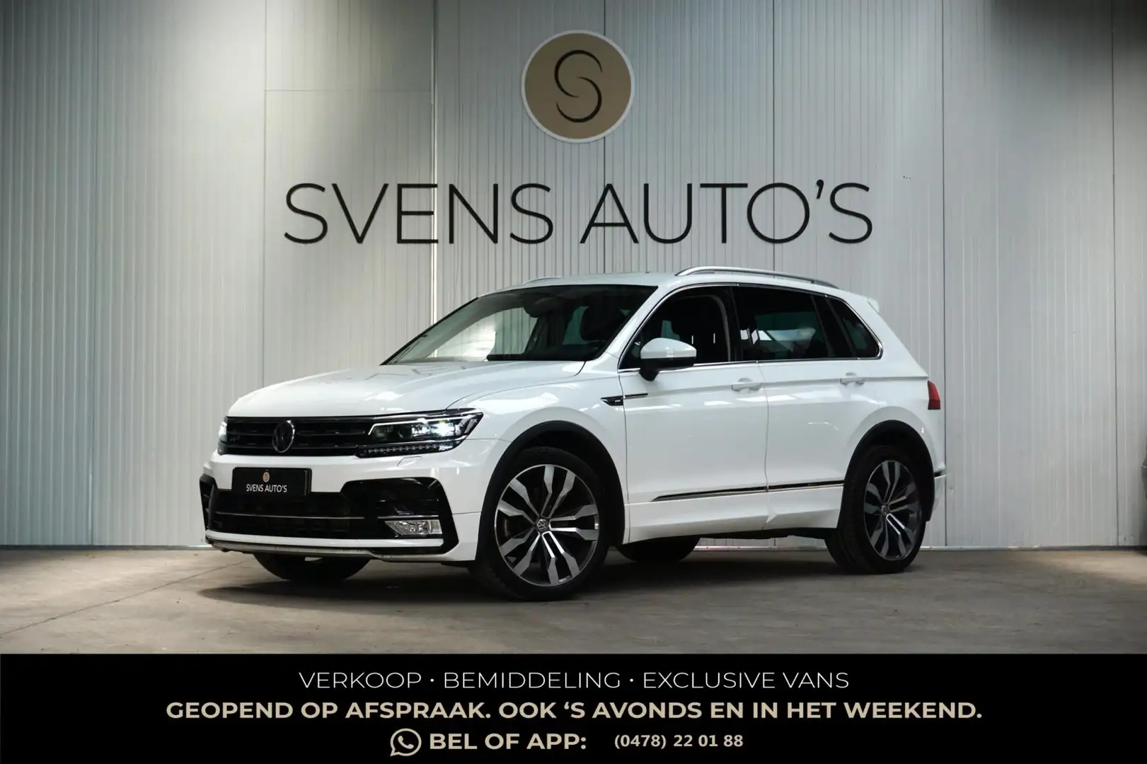 Volkswagen Tiguan 2.0 TSI 180pk 4Motion R-Line Matrix LED|Standkache Blanc - 1