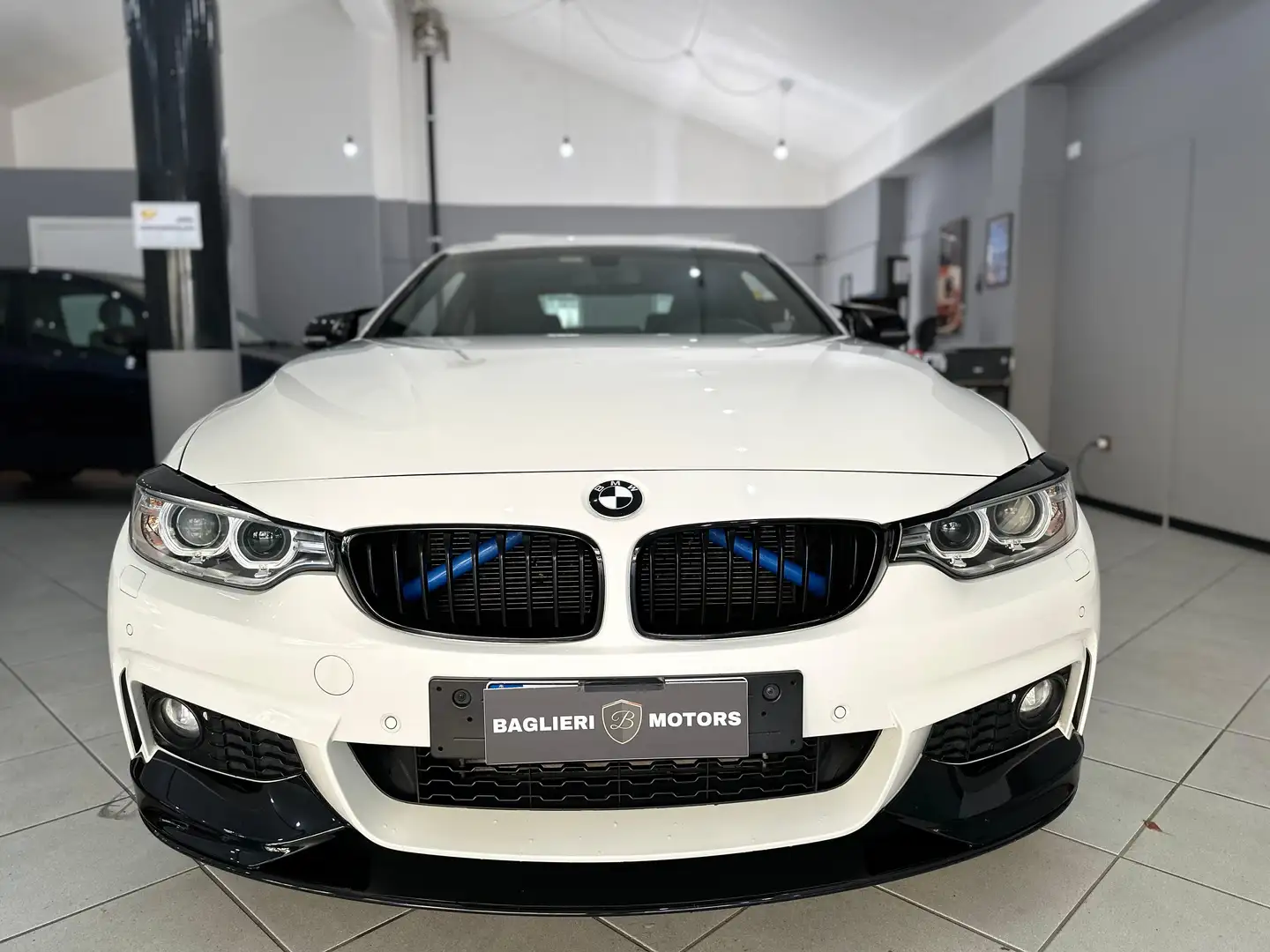 BMW 420 Serie 4 F32 Coupe xdrive Msport 190cv Auto Euro6 Blanc - 2