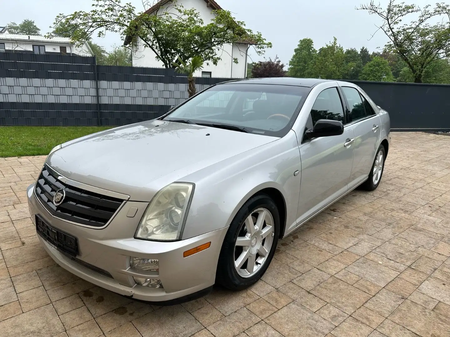 Cadillac STS 3.6 V6 Elegance+LPG Gas+Leder+Navi+SHZ+ Plateado - 1