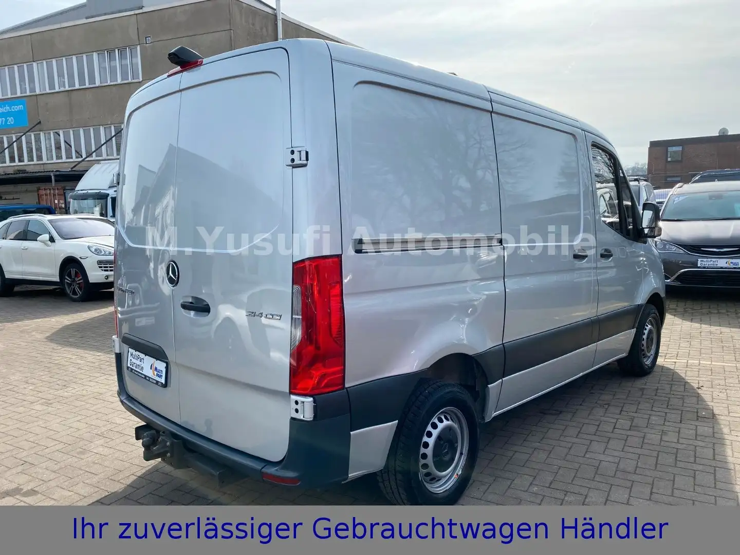 Mercedes-Benz Sprinter SPRINTER 214 CDI 40-TKM|1-HAND|KLIMA|NAVI|R-CAM Argent - 2