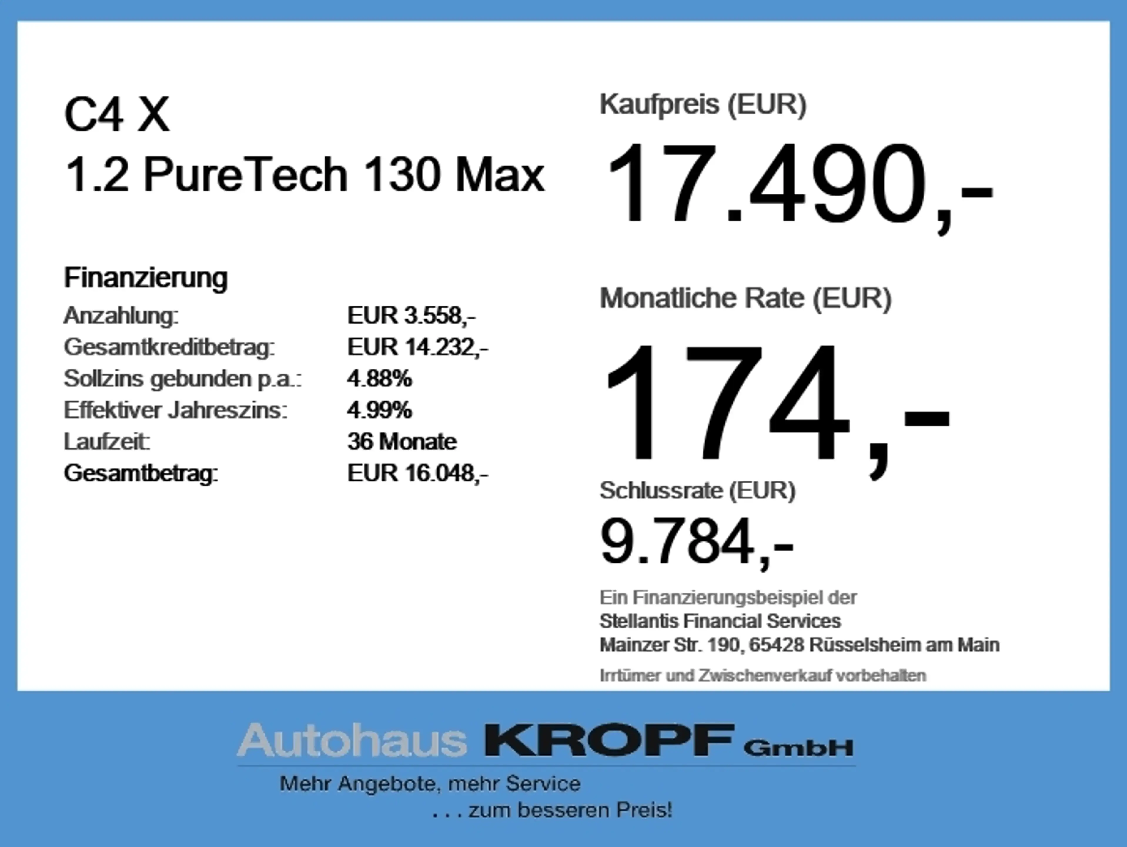 Citroen C4 X 1.2 PureTech 130 Max LED+Navi+2xKlima+Kam. — photo 6