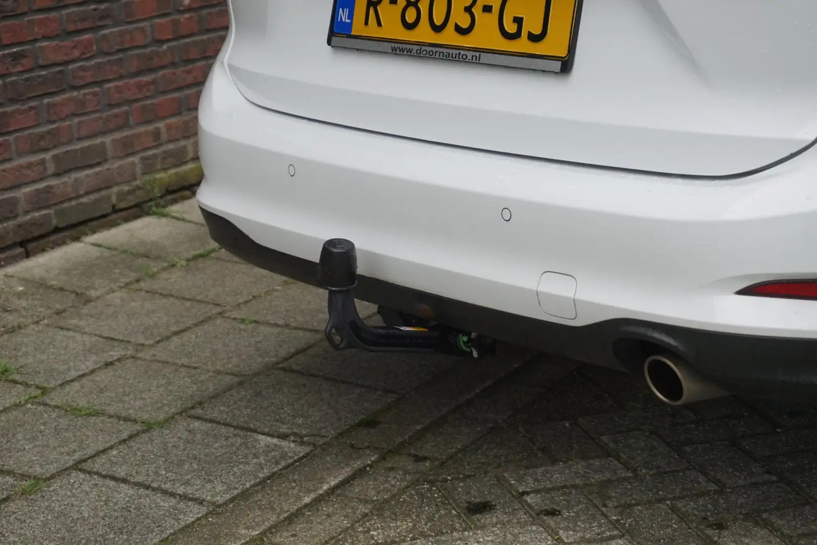 Ford Focus Wagon 1.0 EcoBoost 125PK Hybrid Connected/Comforts Blanc - 2