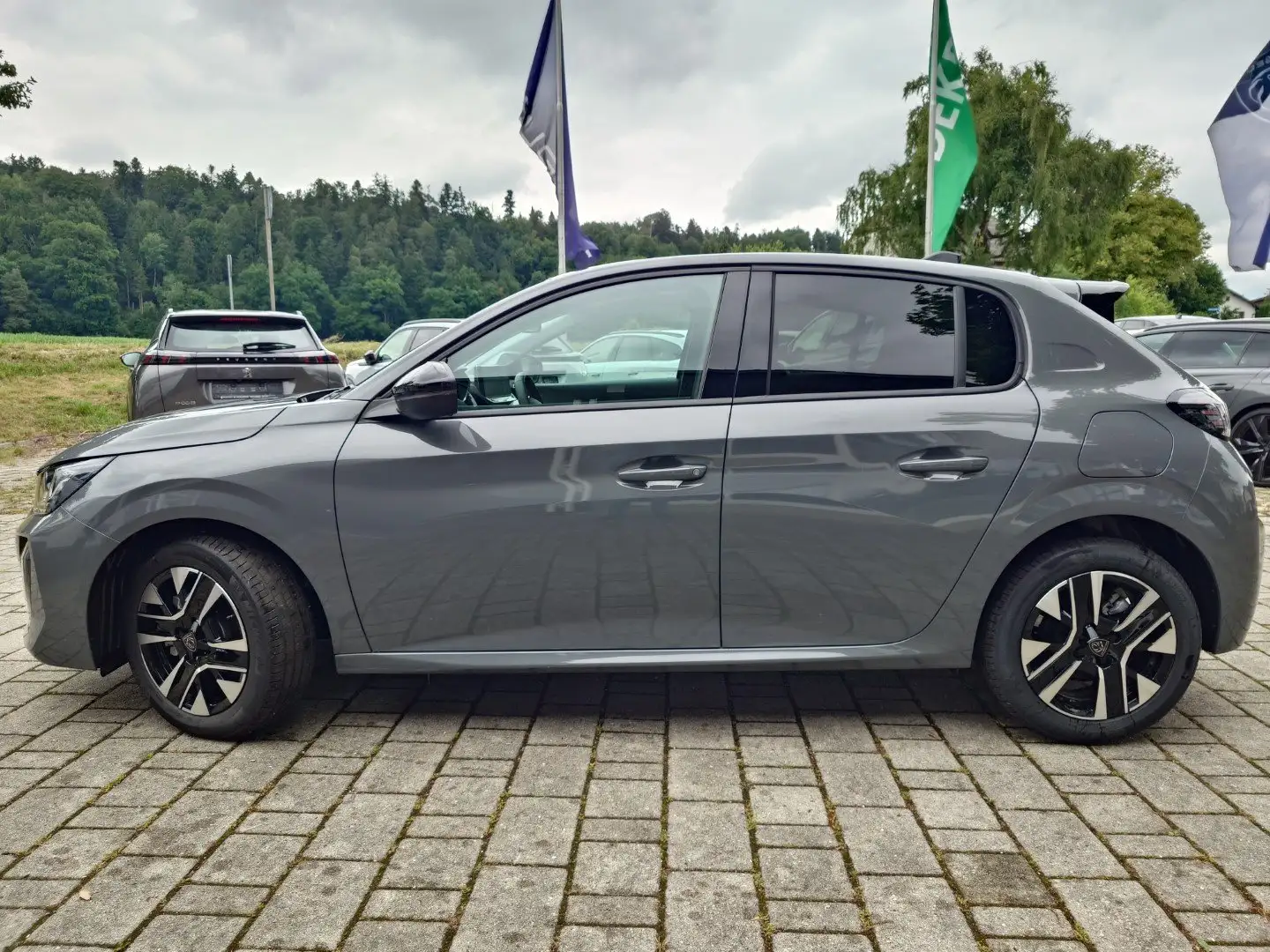 Peugeot 208 Allure Hybrid 100 e-DSC6 *PDC v+h*i-Connect*SHZ* Grau - 2