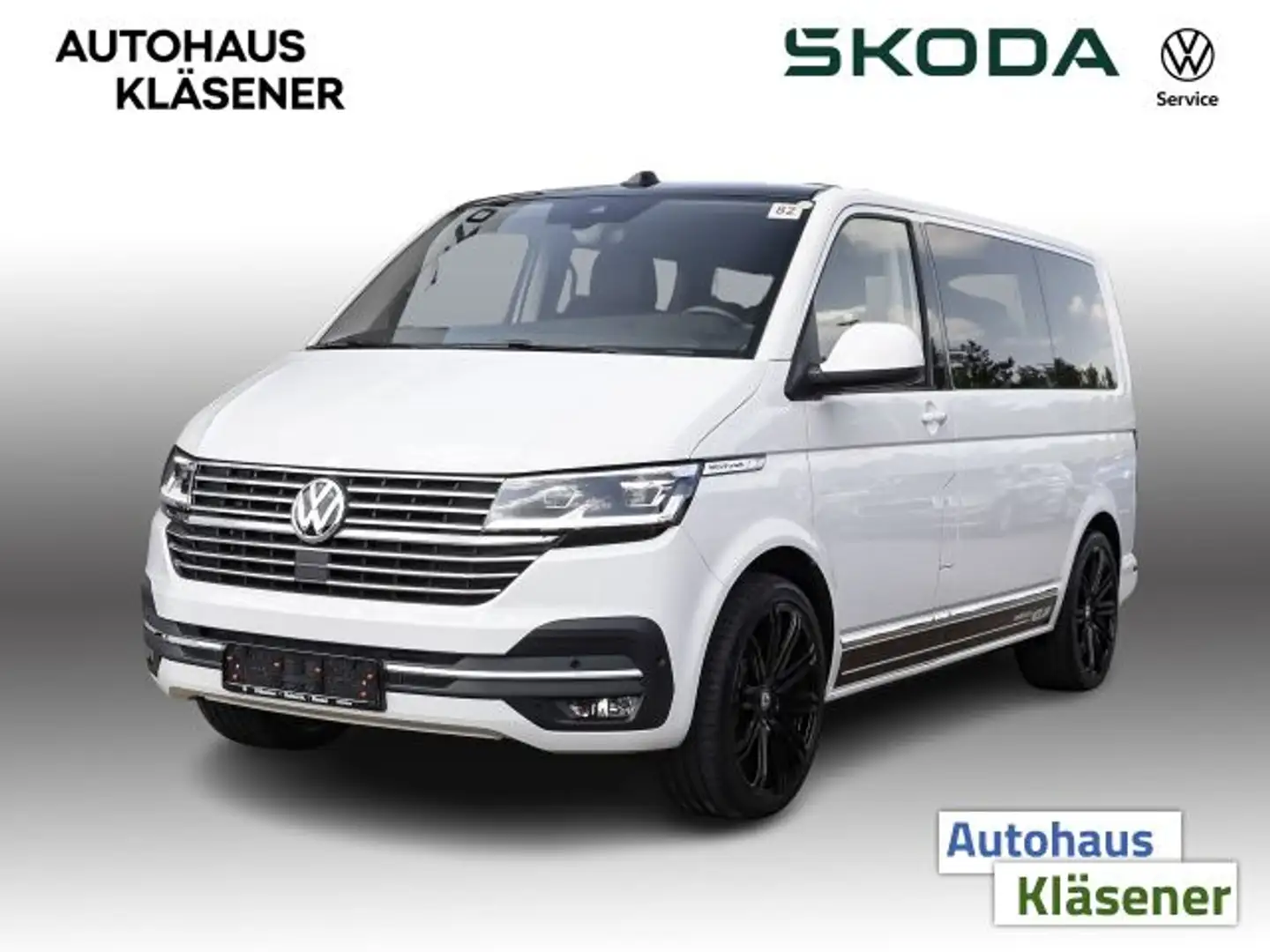 Volkswagen T6.1 Multivan Gen Six 2.0TDI DSG NAVI LED KAM ACC Weiß - 2