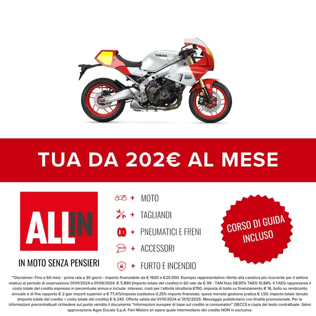 Yamaha XSR 900 GP Alb - 2