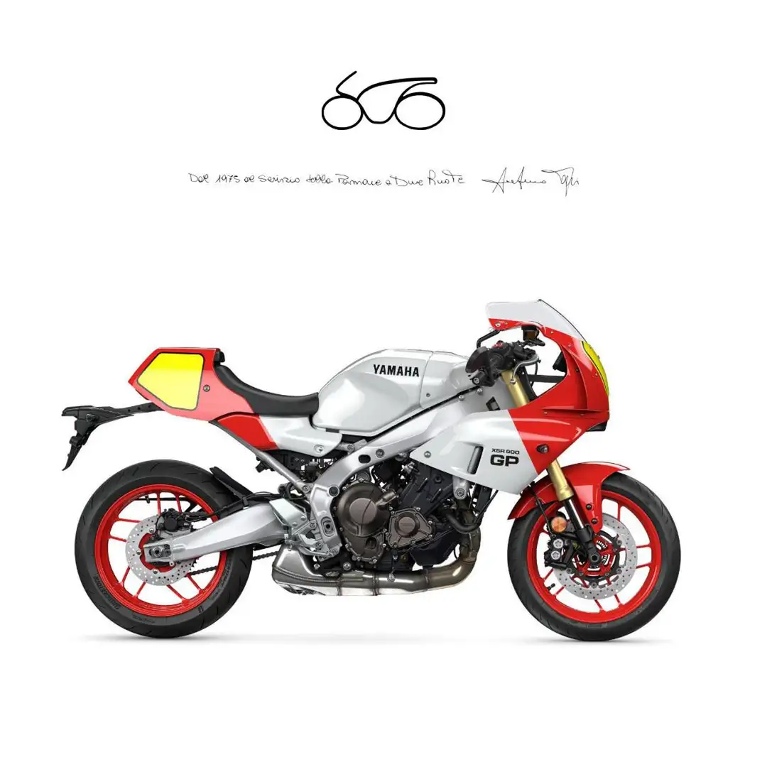 Yamaha XSR 900 GP Alb - 1