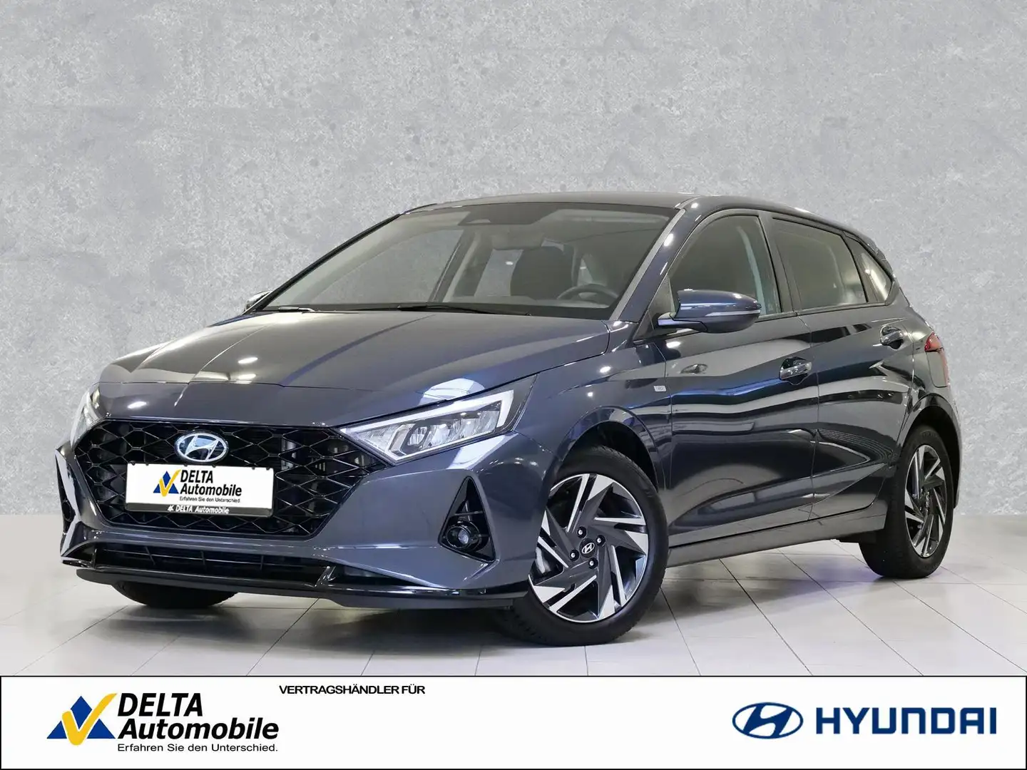 Hyundai i20 1.0 TGDI DCT Trend Voll-LED Carplay Kam Andr Grau - 1