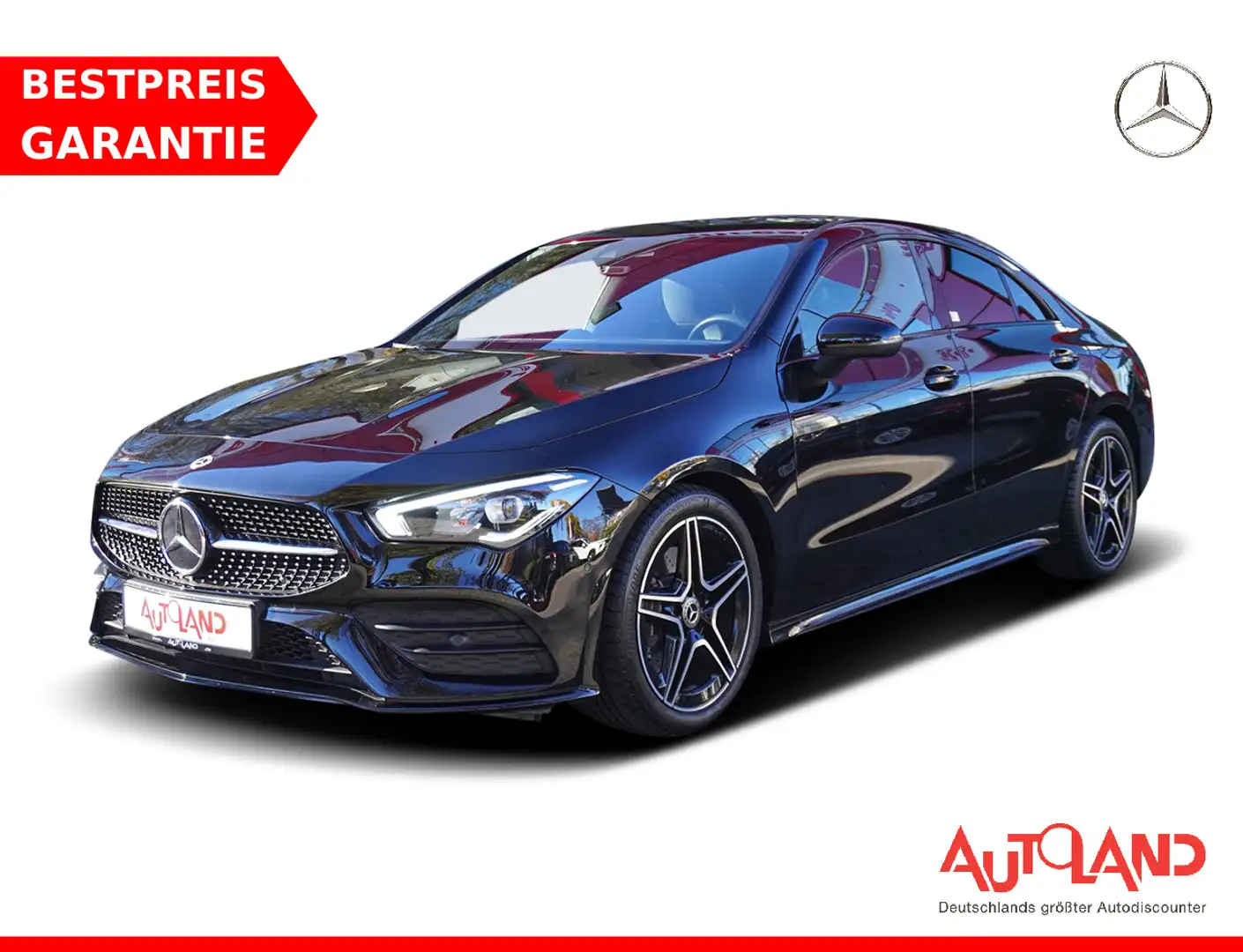 Mercedes-Benz CLA 200 AMG Line LED Navi Kamera Sitzheizung PDC Schwarz - 1