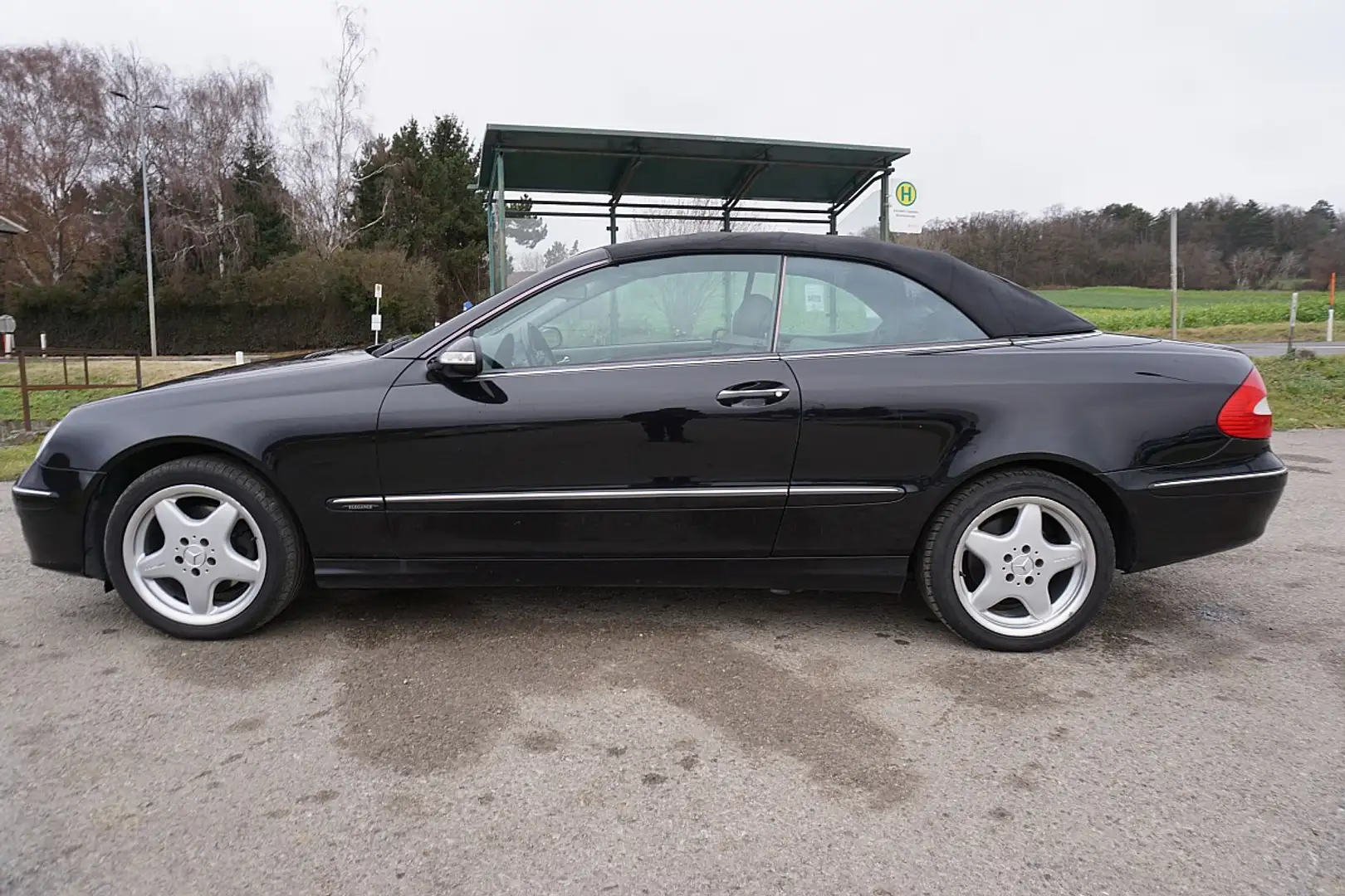 Mercedes-Benz CLK 200 Kompressor Cabrio Elegance Schwarz - 2