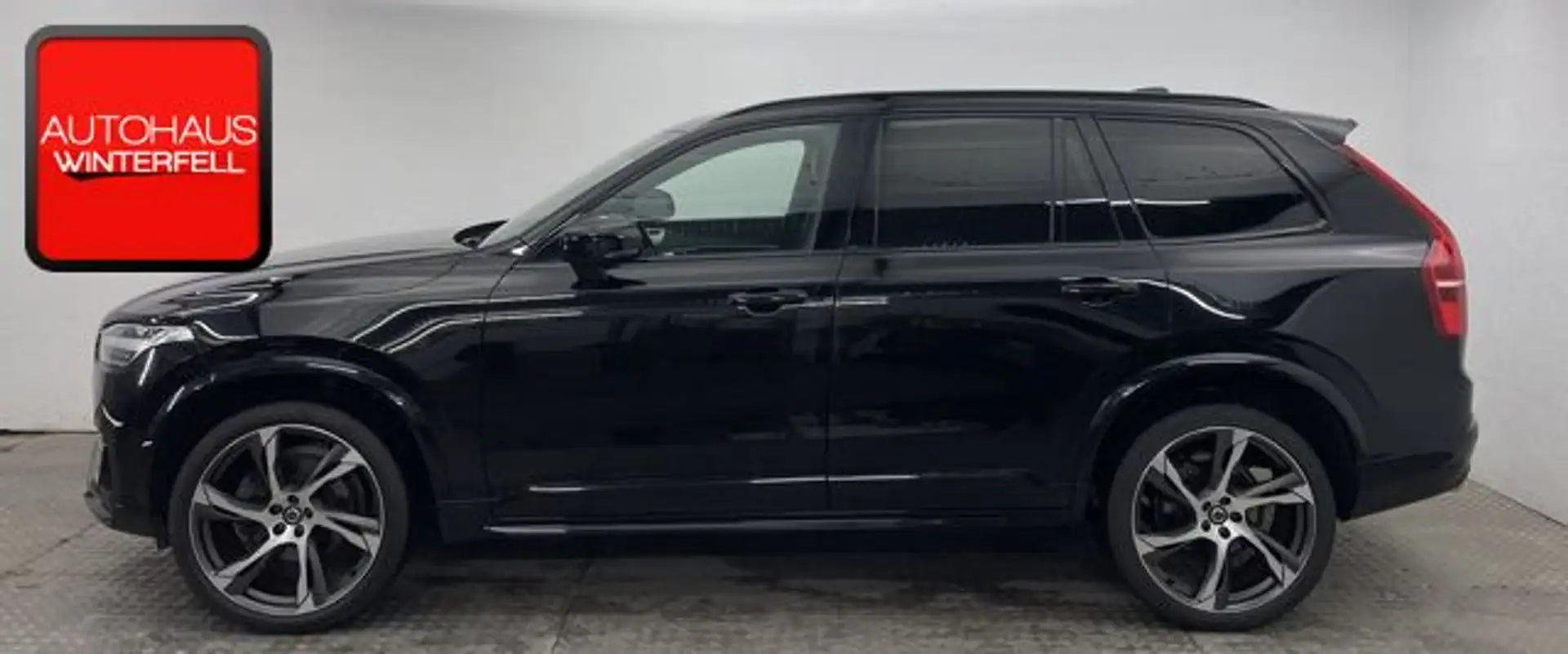 Volvo XC90 T6 AWD R-DESIGN CARBON 7SITZ+PANO+B&W+LUFT+ Zwart - 2