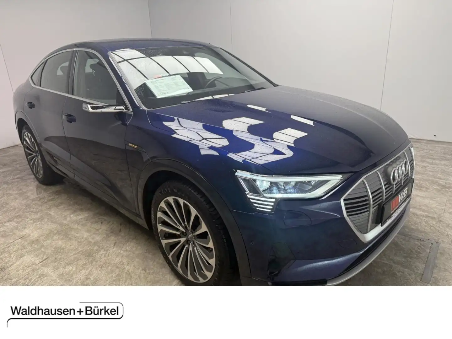 Audi e-tron Sportback 50 quattro advanced Klima Navi Leder Kék - 1