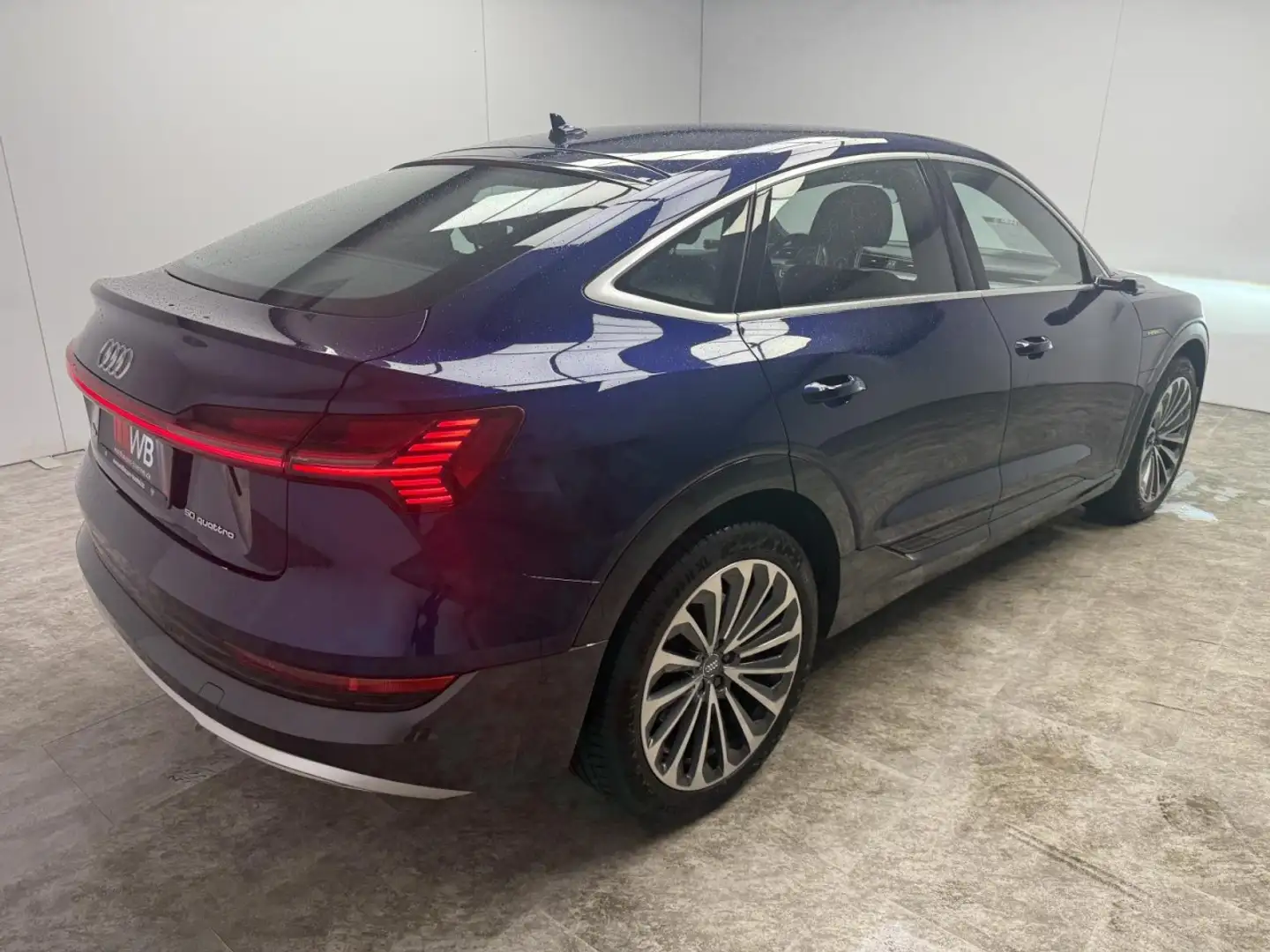 Audi e-tron Sportback 50 quattro advanced Klima Navi Leder Kék - 2