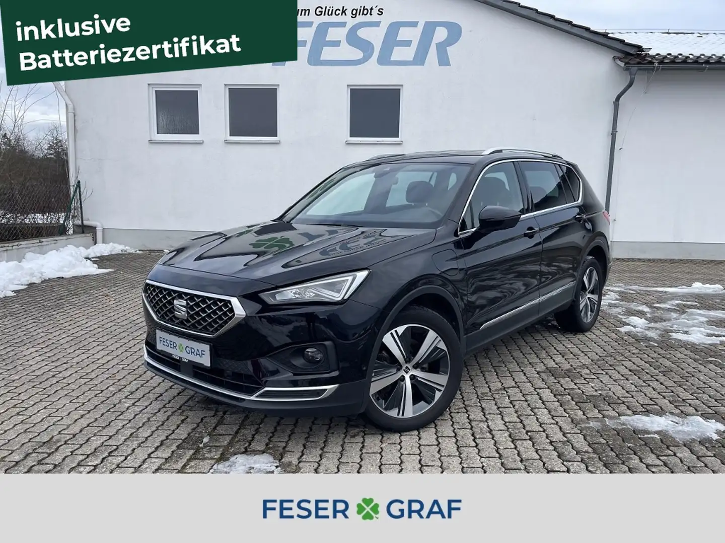 SEAT Tarraco Xperience 1.4 e-Hybrid ACC AHK eHECK LED Noir - 1