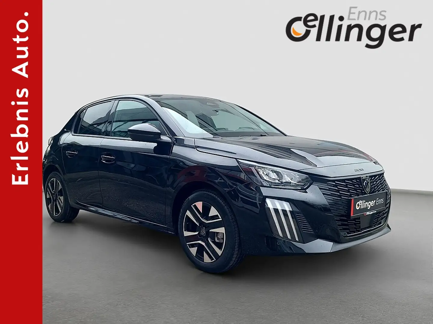 Peugeot 208 Allure Schwarz - 1