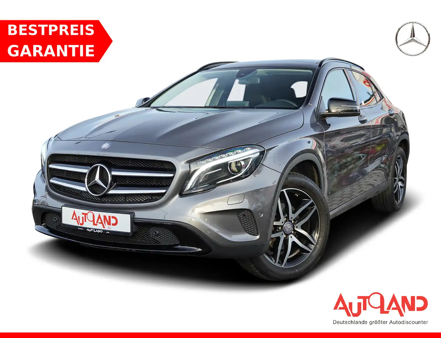 Mercedes-Benz GLA 200 Score Urban Klima Bi-Xenon Navi Tempomat Grau - 1