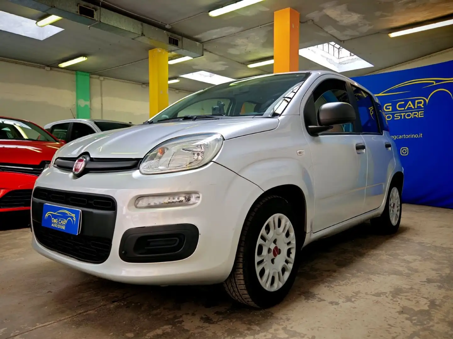 Fiat Panda Panda 1.2 Lounge Gris - 2
