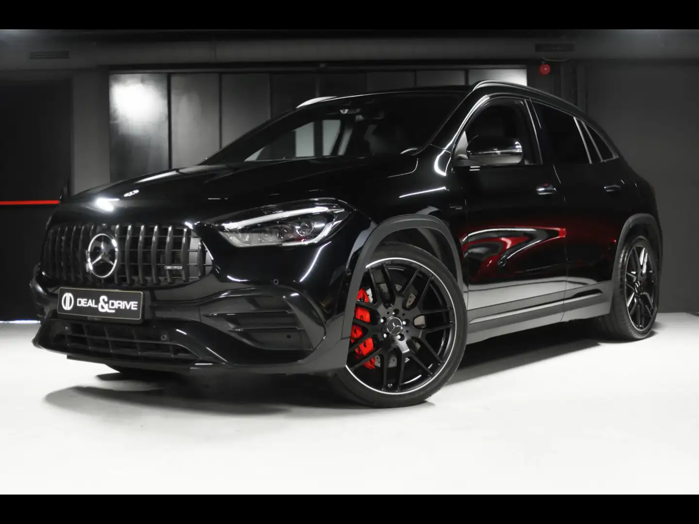 Mercedes-Benz GLA 45 AMG S 4M+°NIGHT I+II°AHK°PANO°ABGAS°ACC°BURM Noir - 1