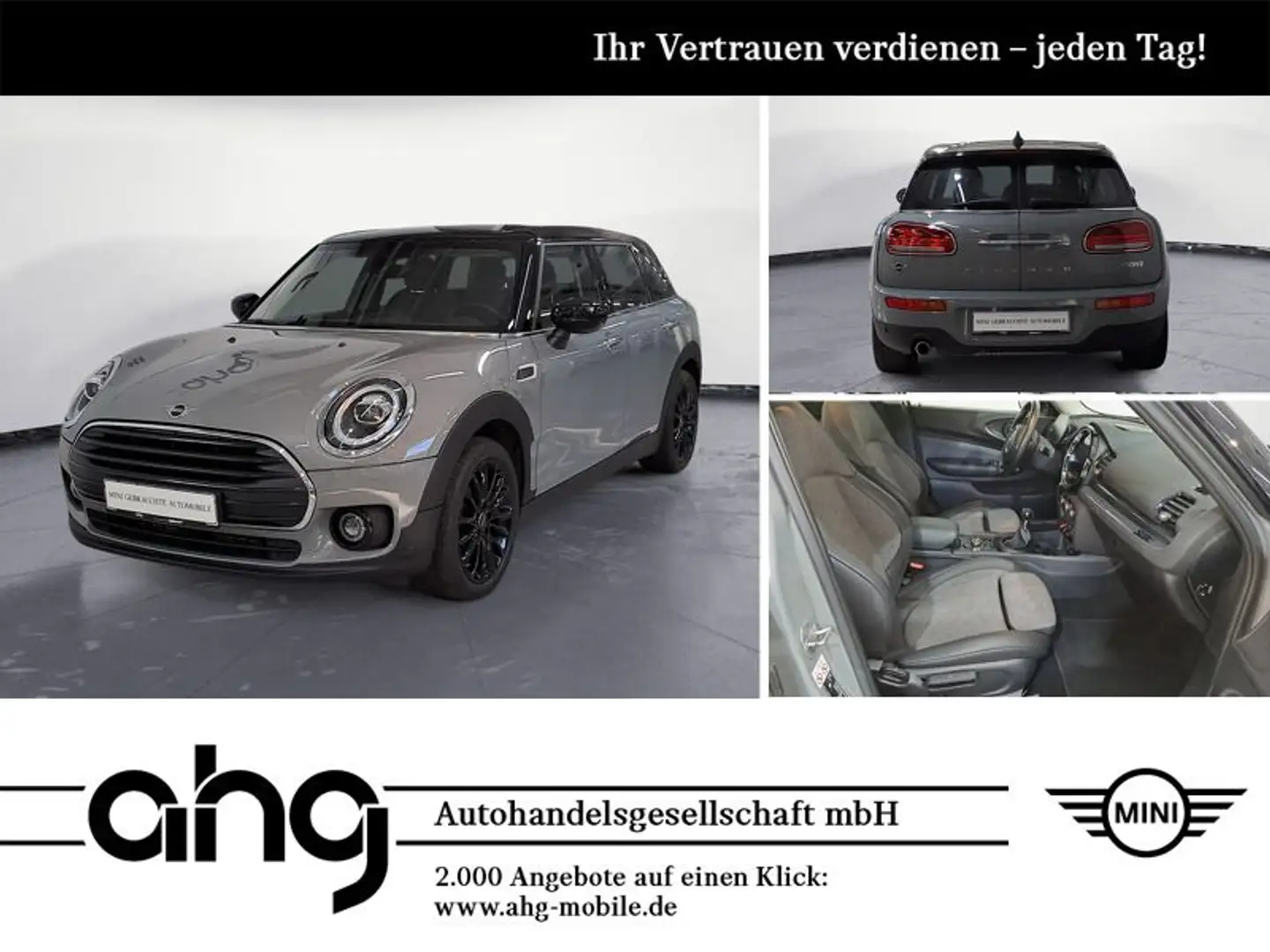 MINI Cooper Clubman Cooper Mini Yours Trim Klimaaut. PDC Gris - 1