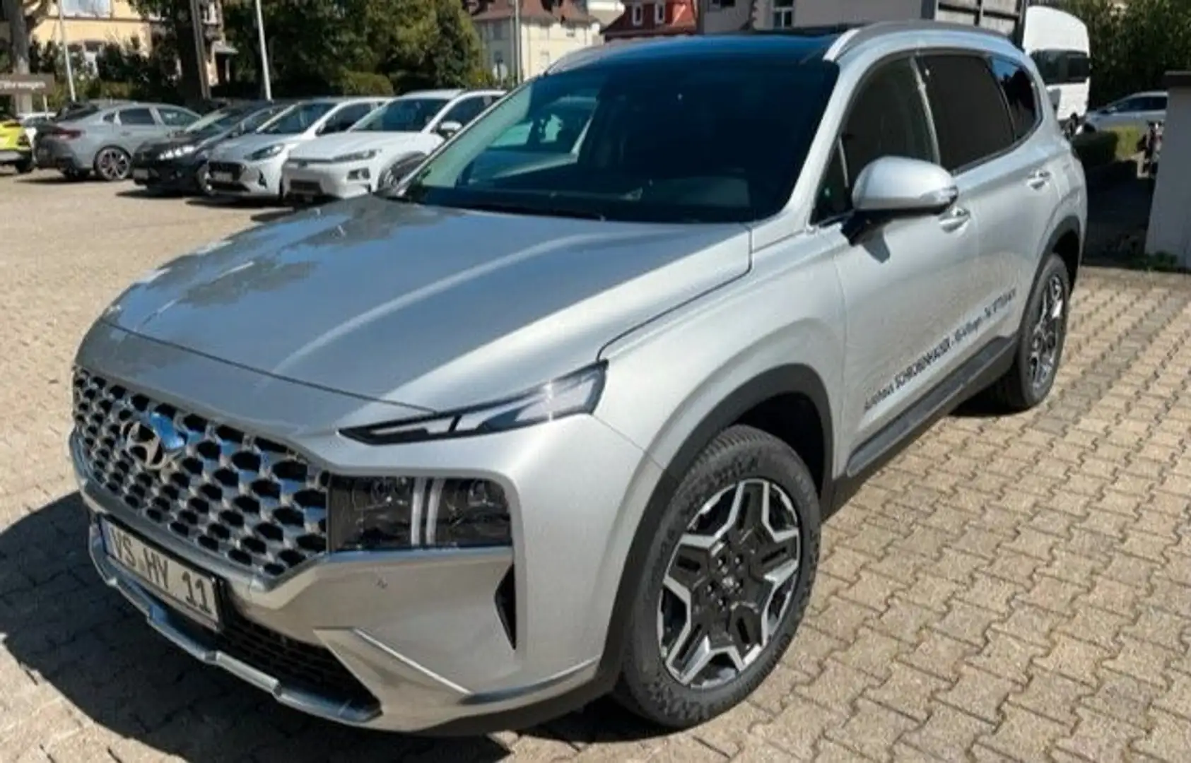 Hyundai SANTA FE 1.6 T-GDi  Autom. Prime Hybrid 2WD Silber - 1