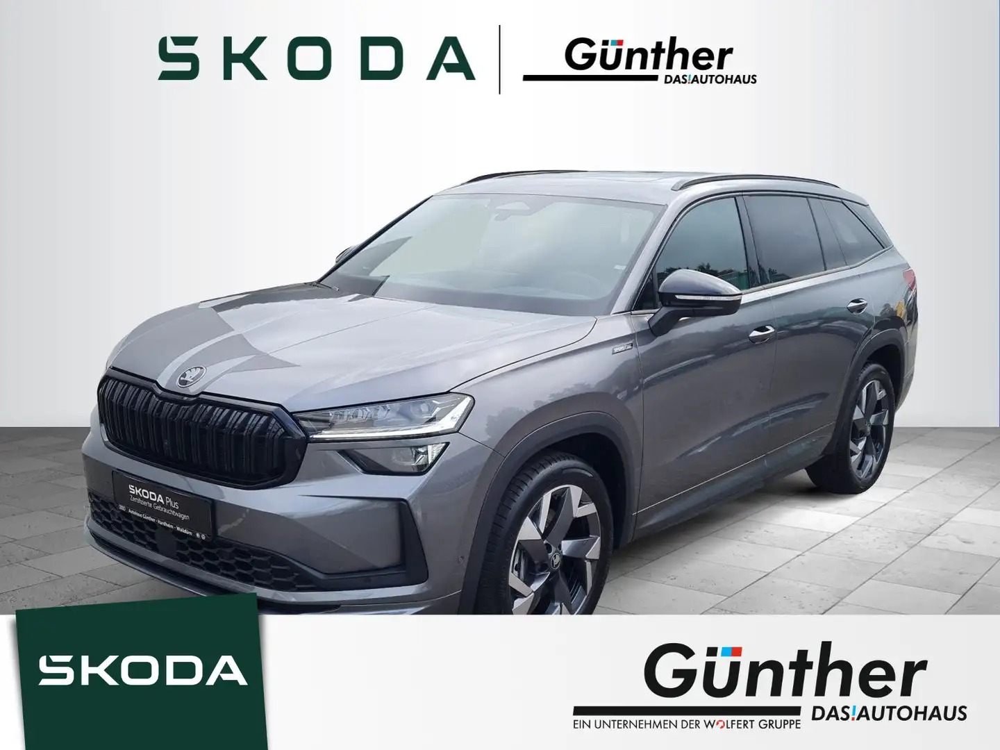Skoda Kodiaq 1.5 TSI Sportline DSG +AHK+HEAD-UP+7SITZE Gris - 1